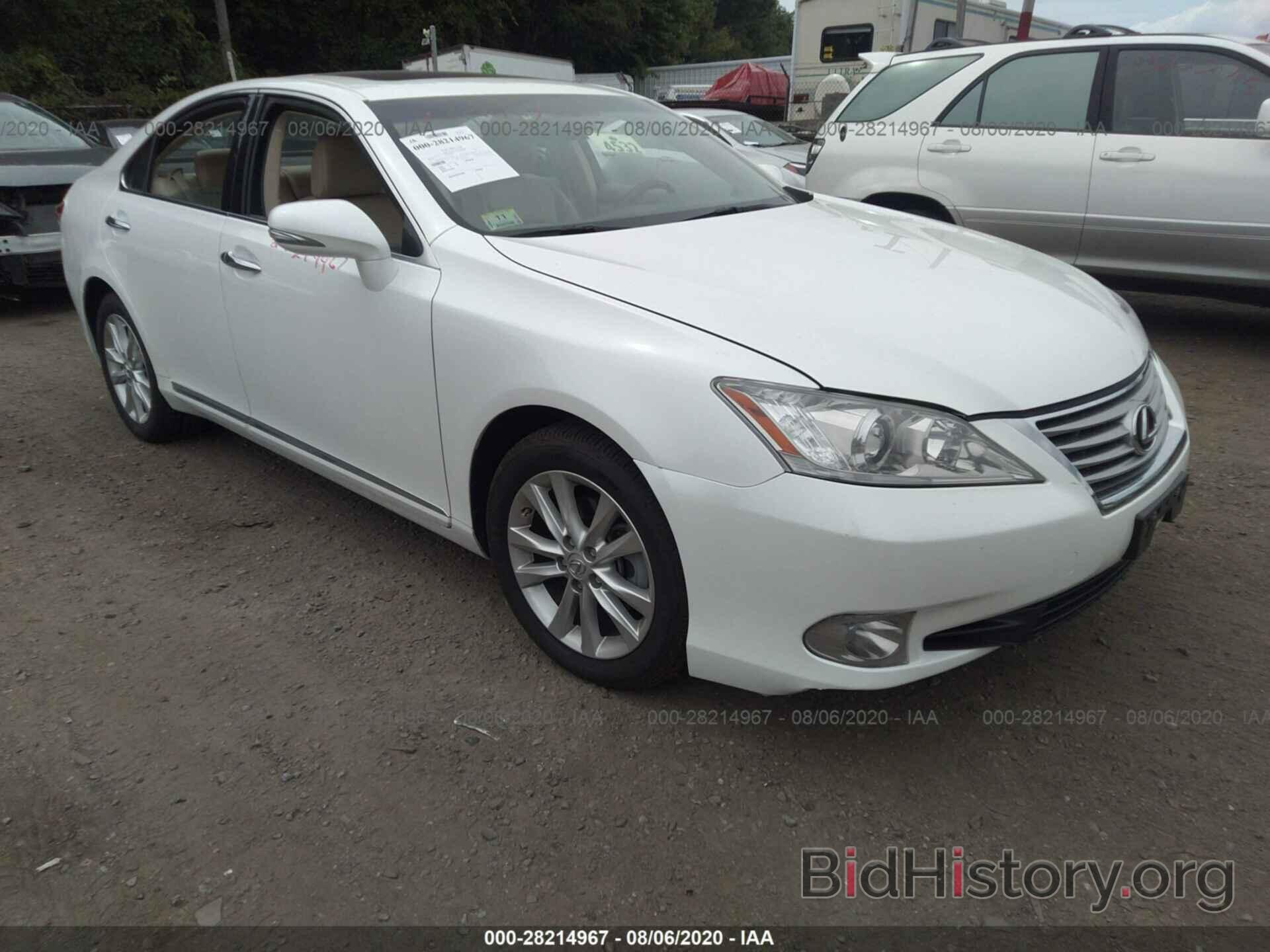 Фотография JTHBK1EGXA2412879 - LEXUS ES 350 2010