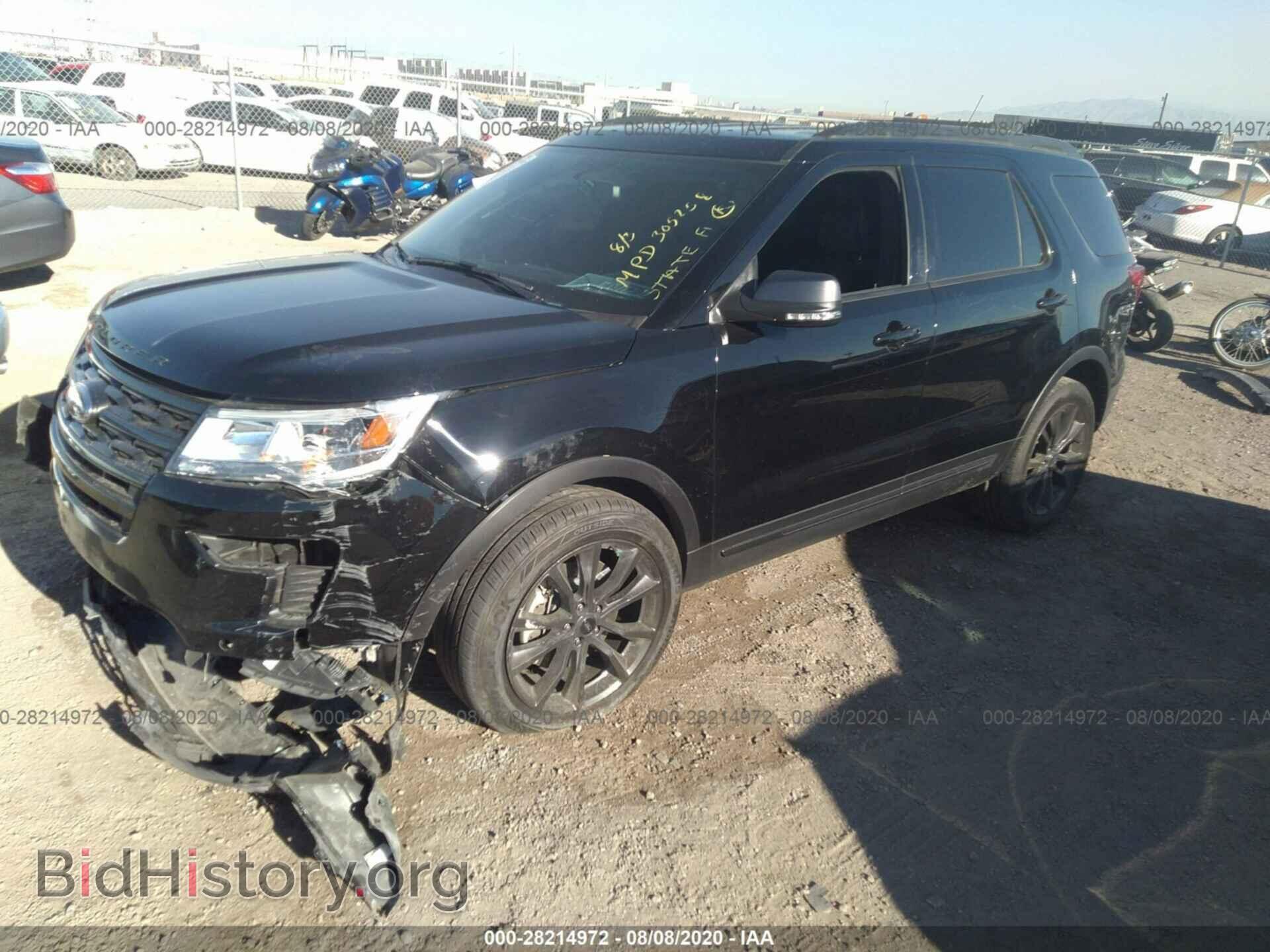 2018 FORD EXPLORER - VIN: 1FM5K8D85JGB44355 - Photo 2