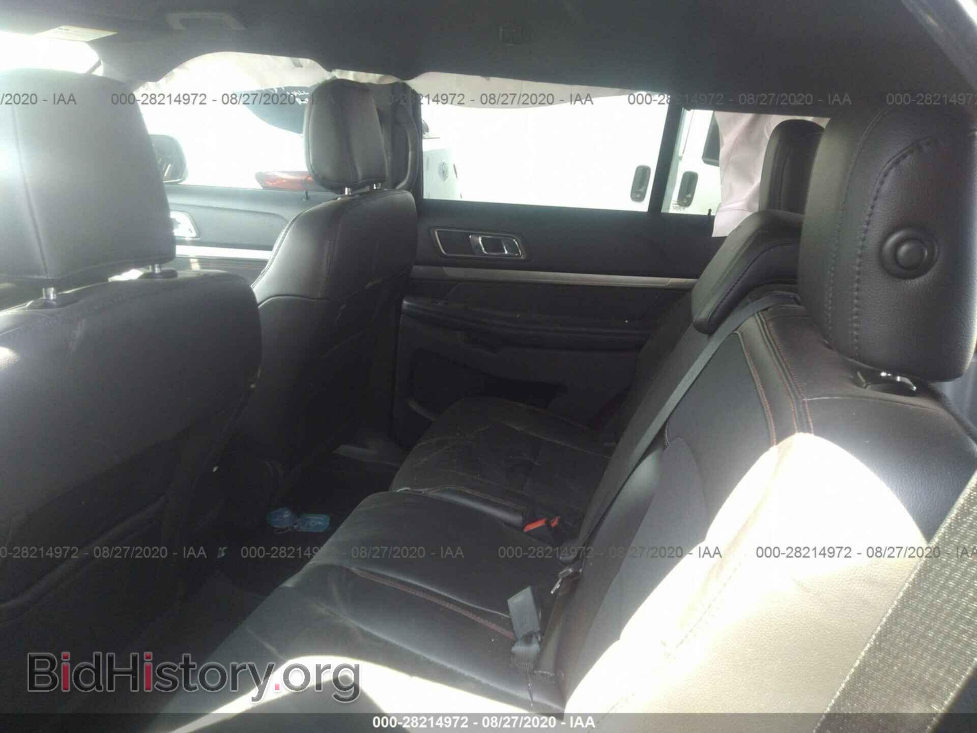 2018 FORD EXPLORER - VIN: 1FM5K8D85JGB44355 - Photo 8