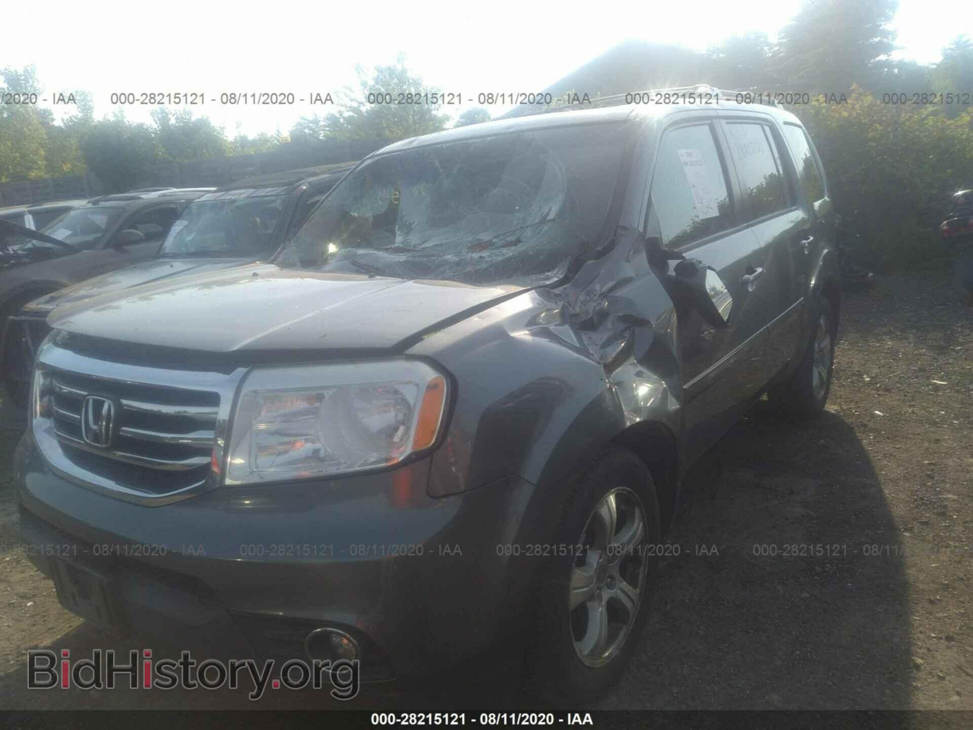 2012 HONDA PILOT - VIN: 5FNYF4H51CB022667 - Фото 2