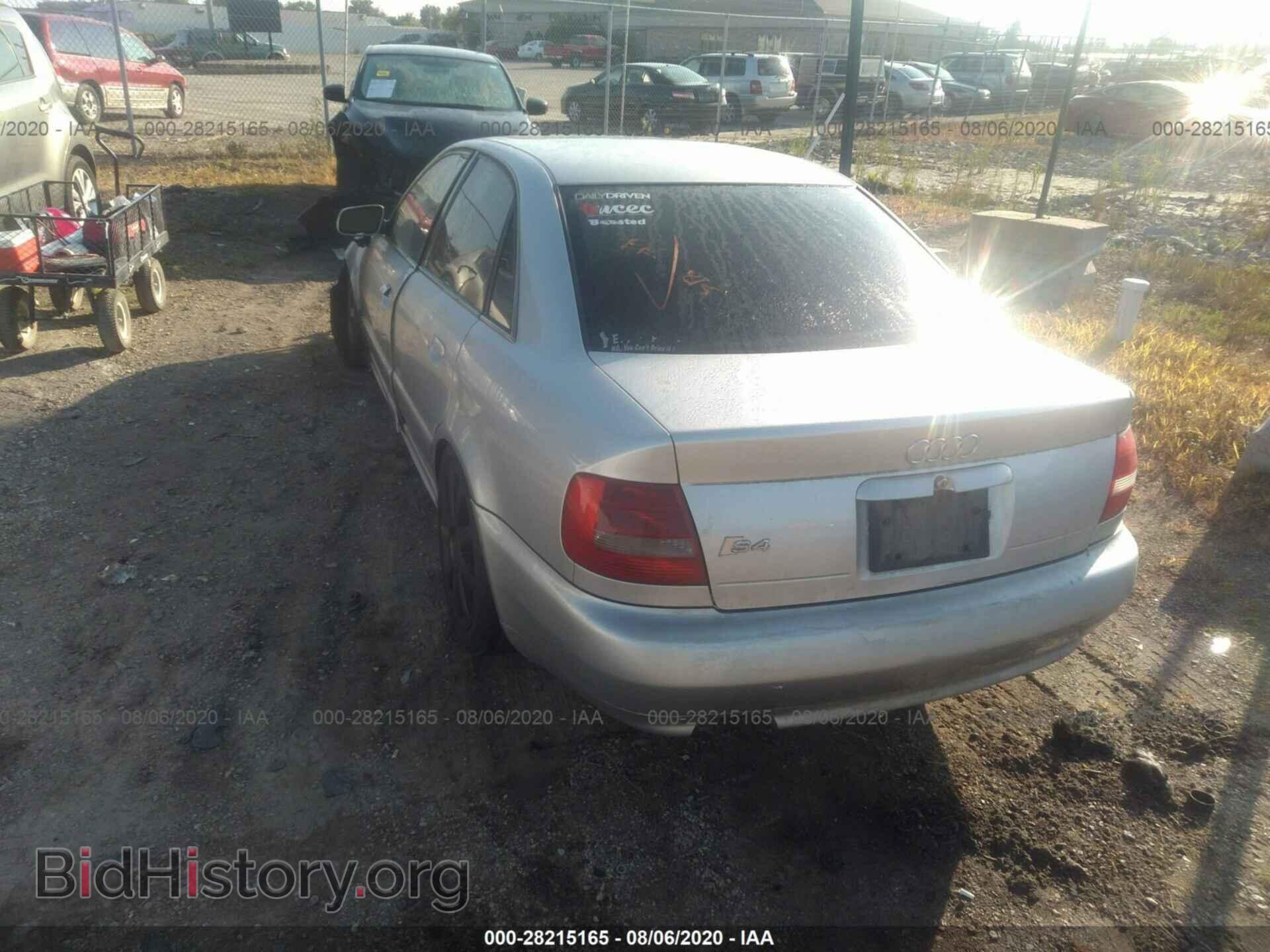 2001 AUDI S4 - VIN: WAURD68DX1A129006 - Фото 3