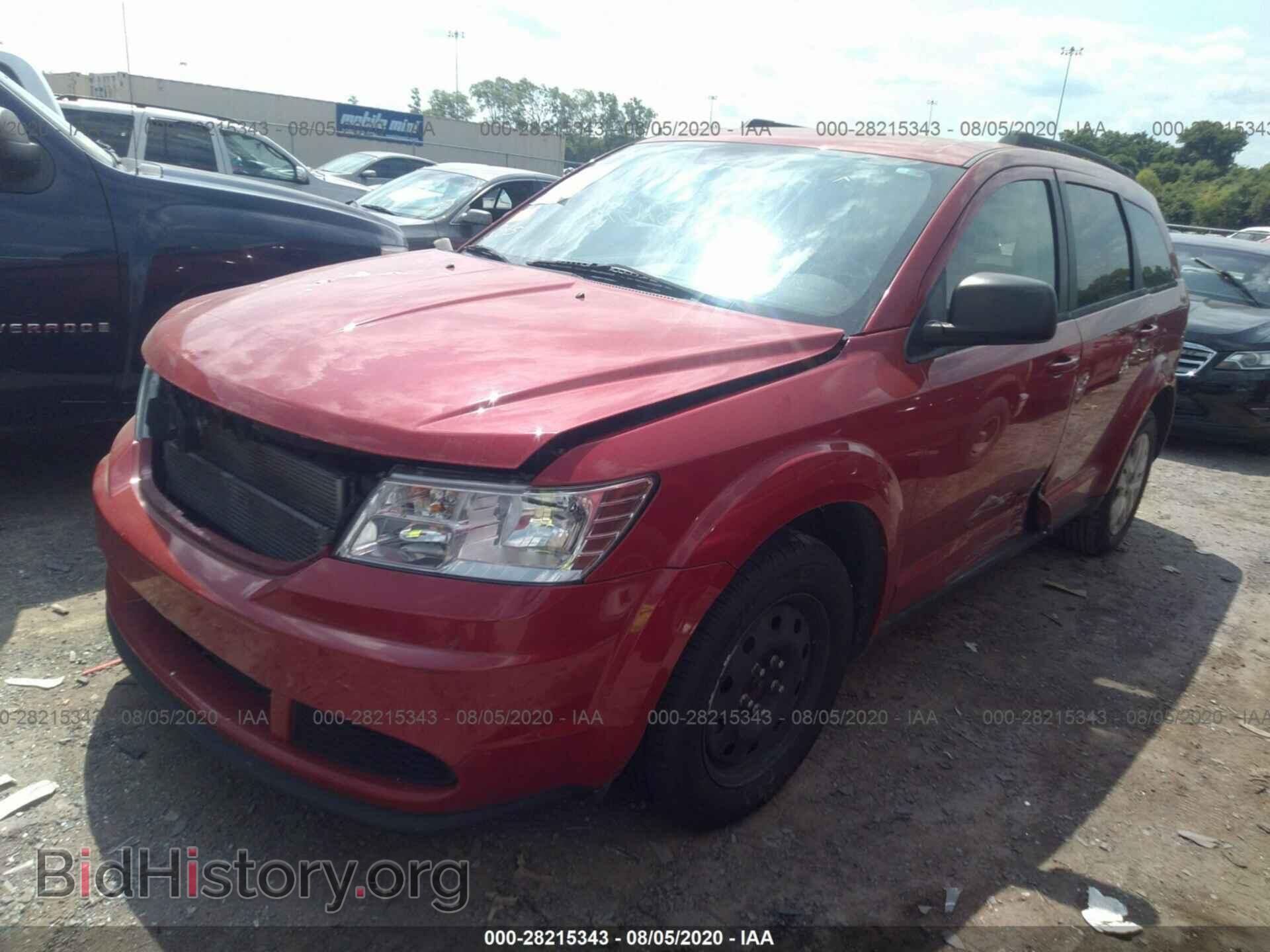 2017 DODGE JOURNEY - VIN: 3C4PDCAB9HT562272 - Фото 2