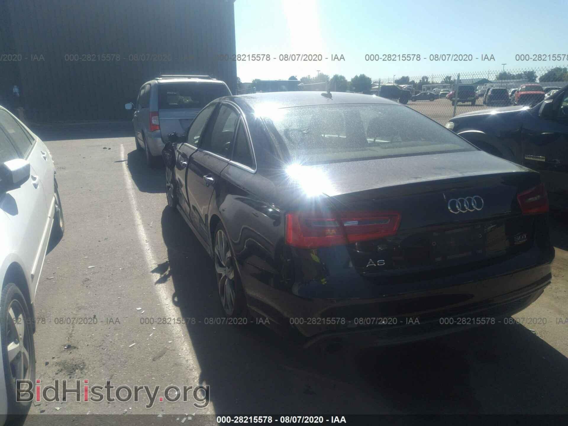 2012 AUDI A6 - VIN: WAUHGAFC1CN166599 - Фото 3