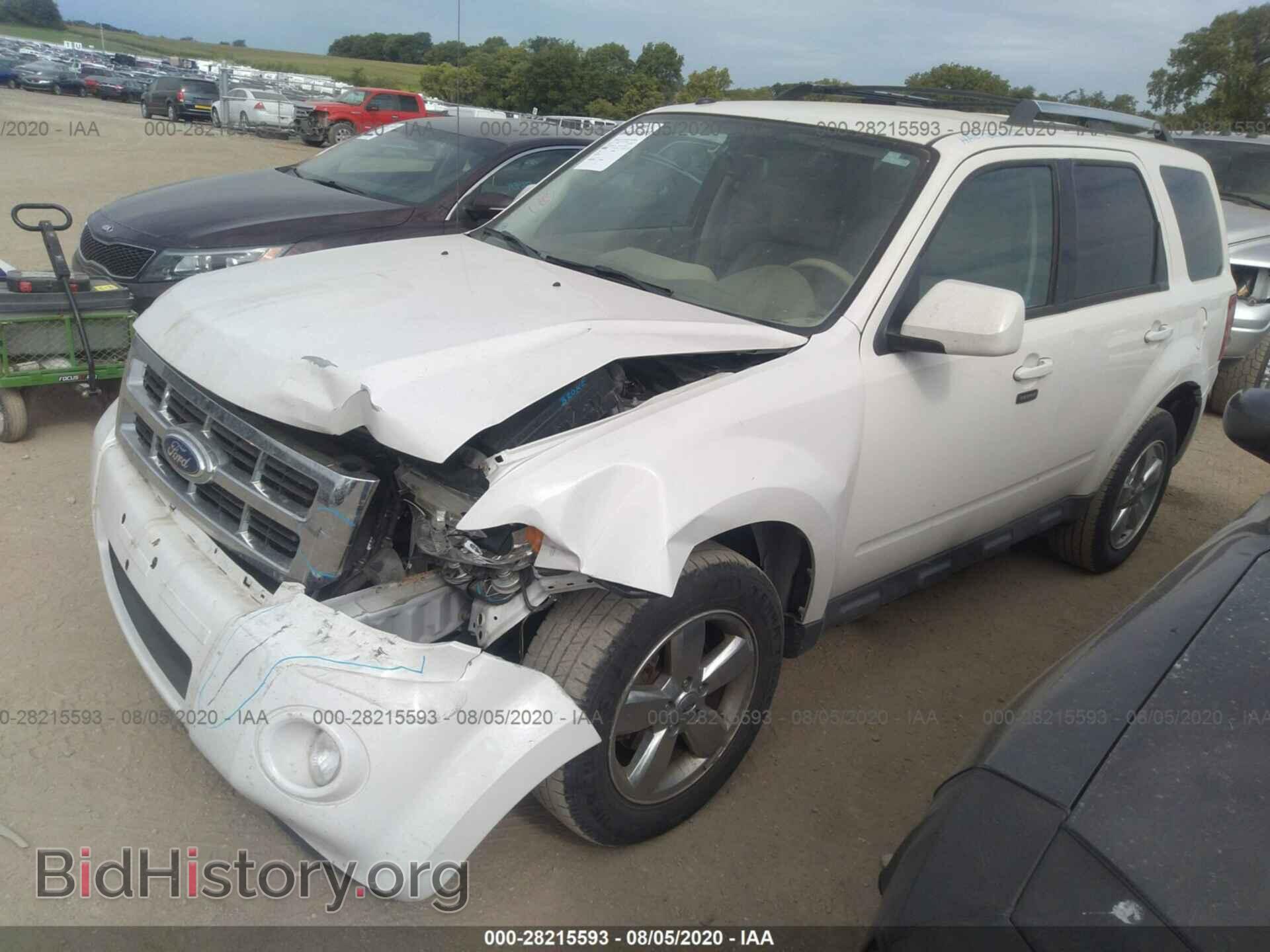 2012 FORD ESCAPE - VIN: 1FMCU9E72CKB78430 - Фото 2