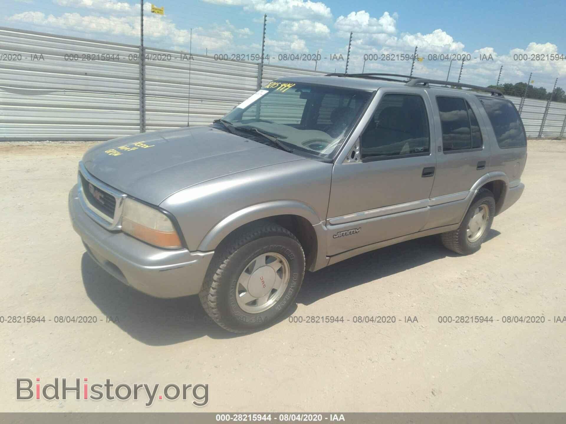 2000 GMC JIMMY - VIN: 1GKCS13W9Y2192309 - Фото 2