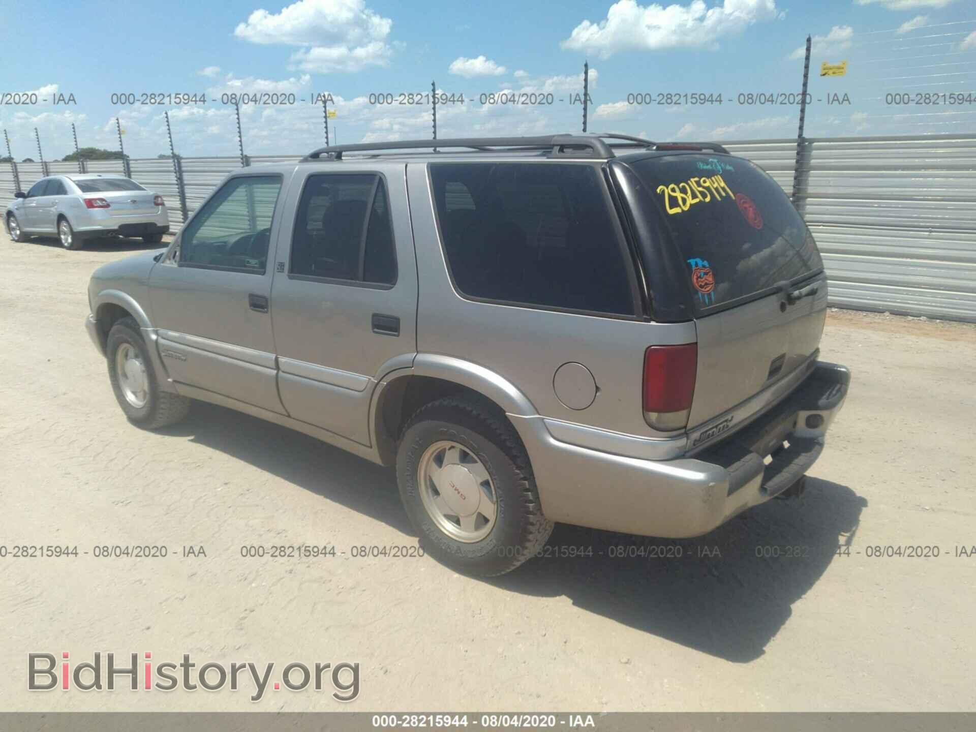 2000 GMC JIMMY - VIN: 1GKCS13W9Y2192309 - Фото 3