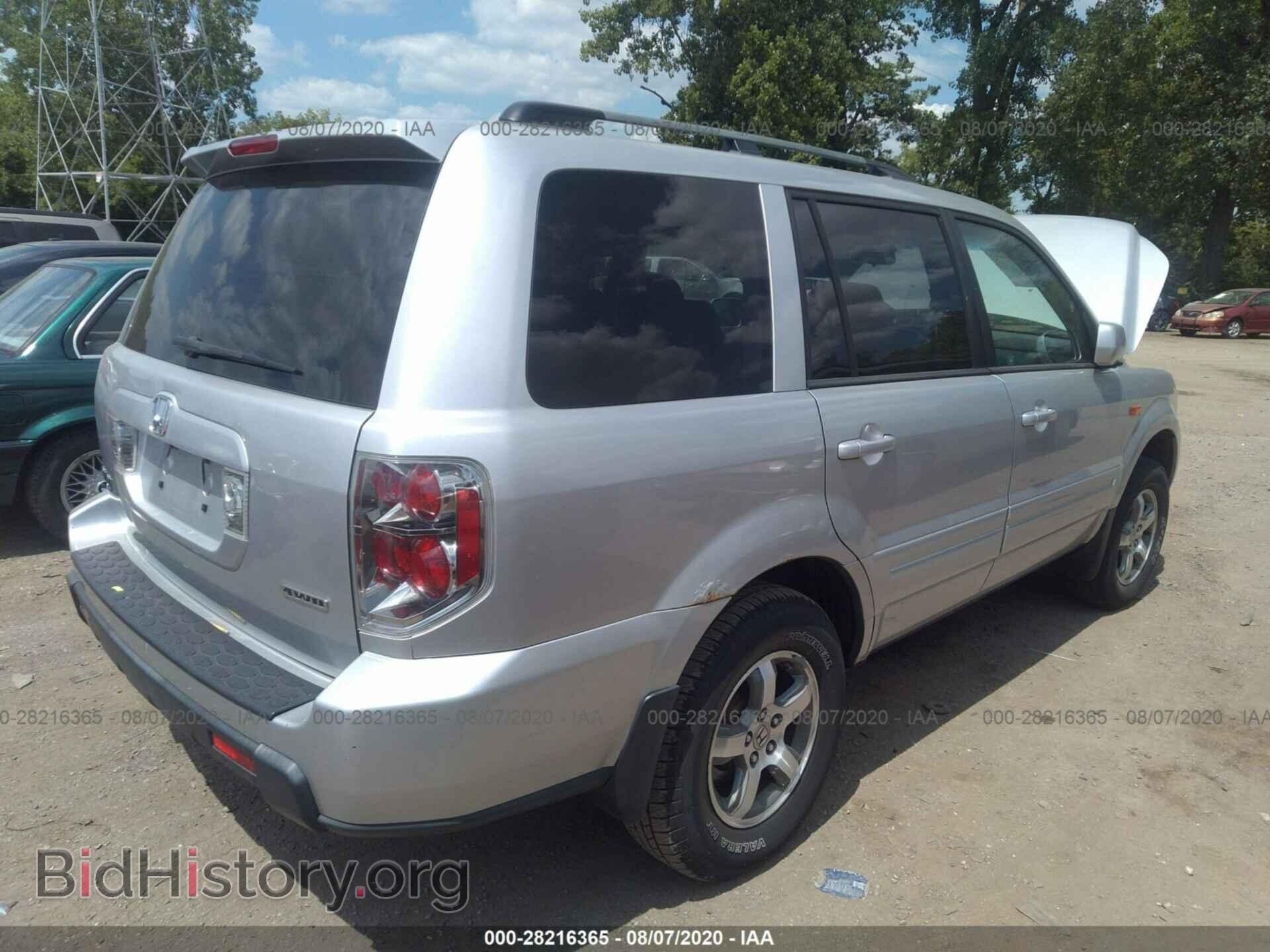2006 HONDA PILOT - VIN: 2HKYF18476H536146 - Фото 4