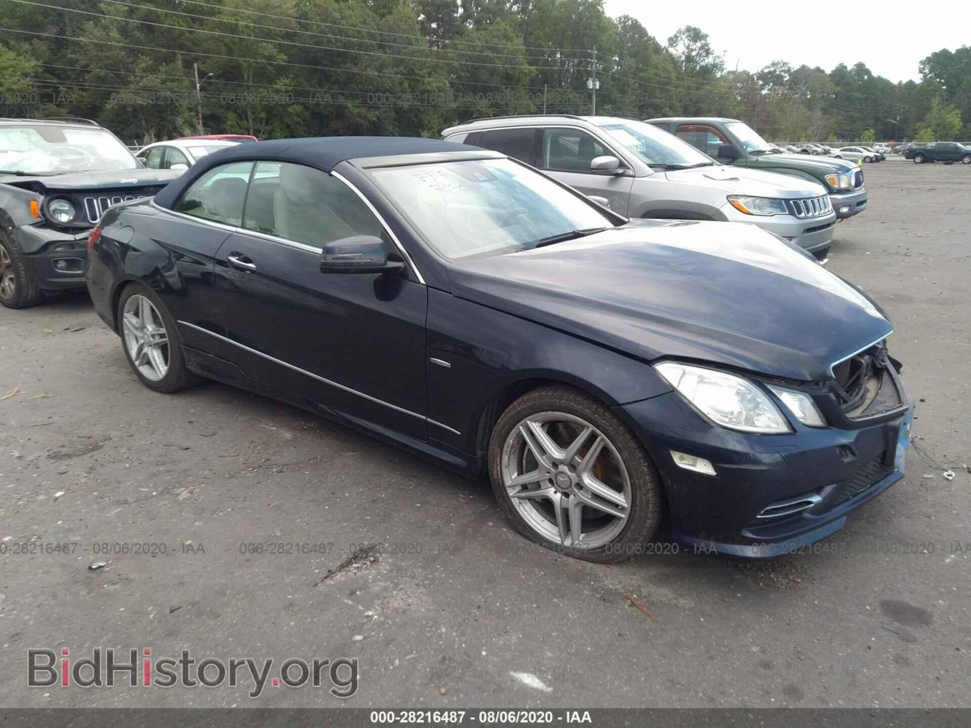 Photo WDDKK7DF9CF152232 - MERCEDES-BENZ E-CLASS 2012