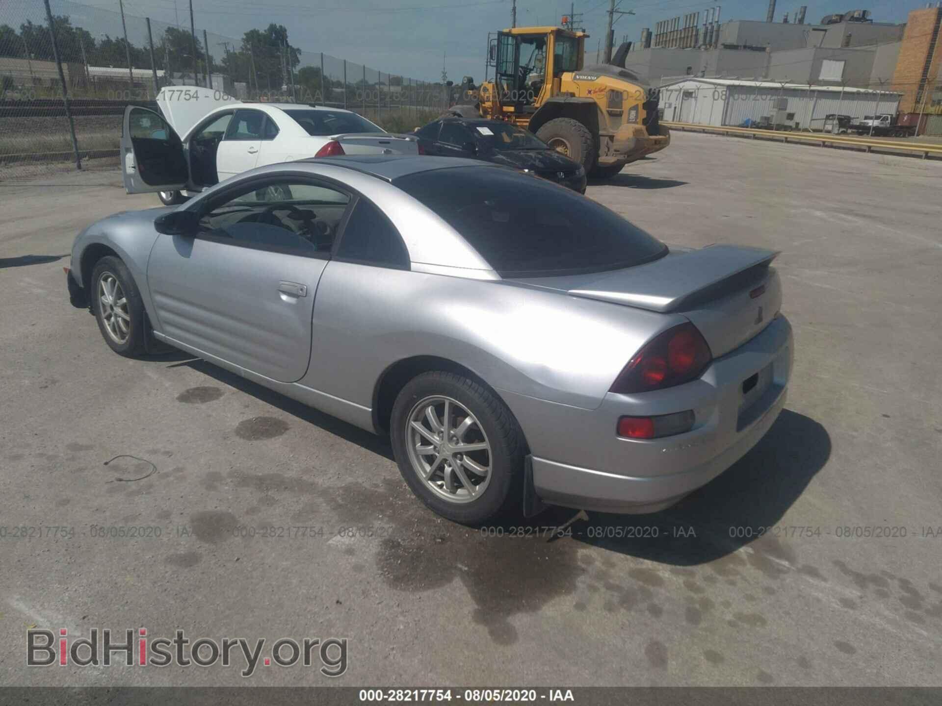 2001 MITSUBISHI ECLIPSE - VIN: 4A3AC44G01E011589 - Фото 3