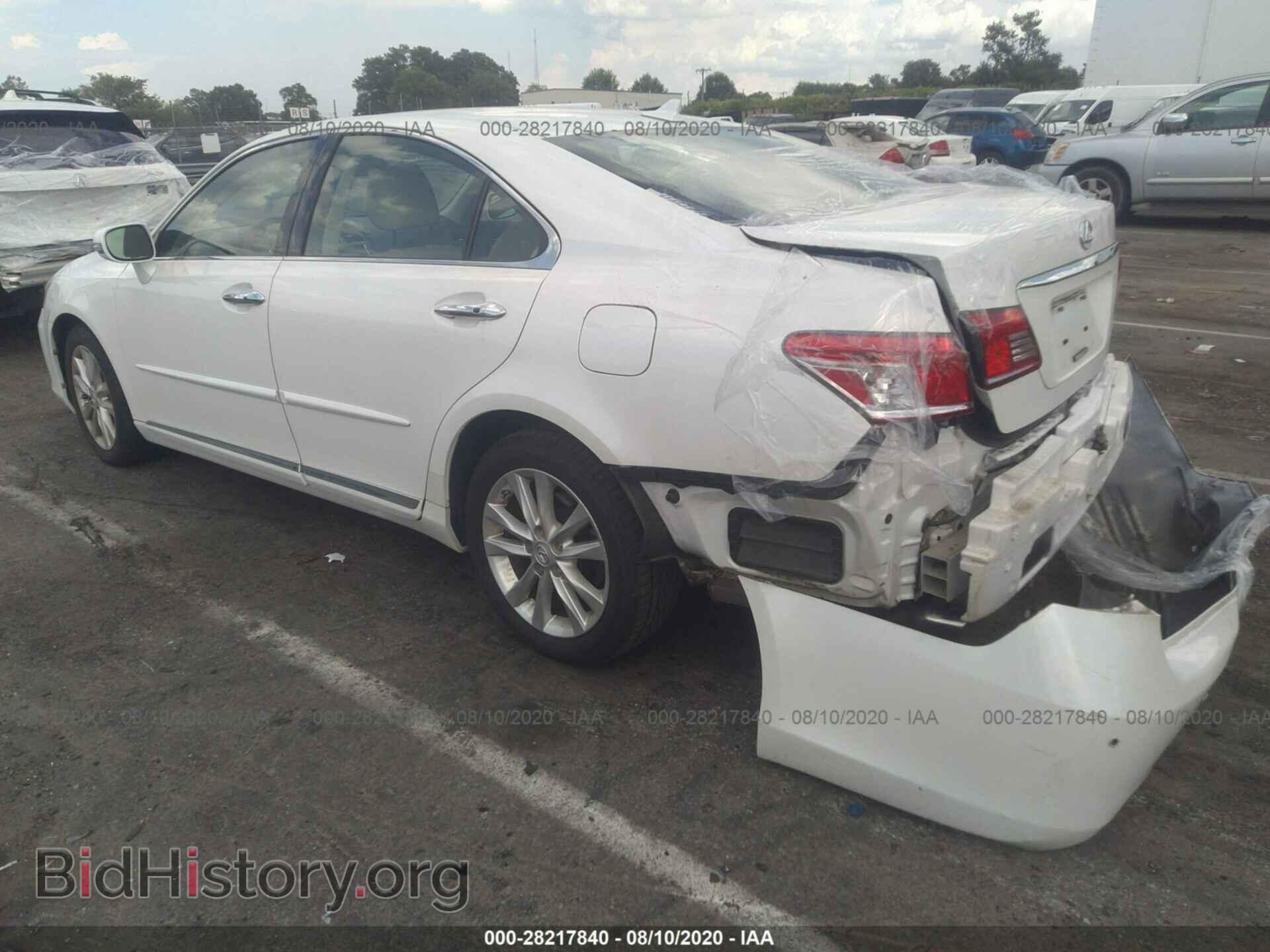 2011 LEXUS ES 350 - VIN: JTHBK1EG4B2453400 - Фото 3