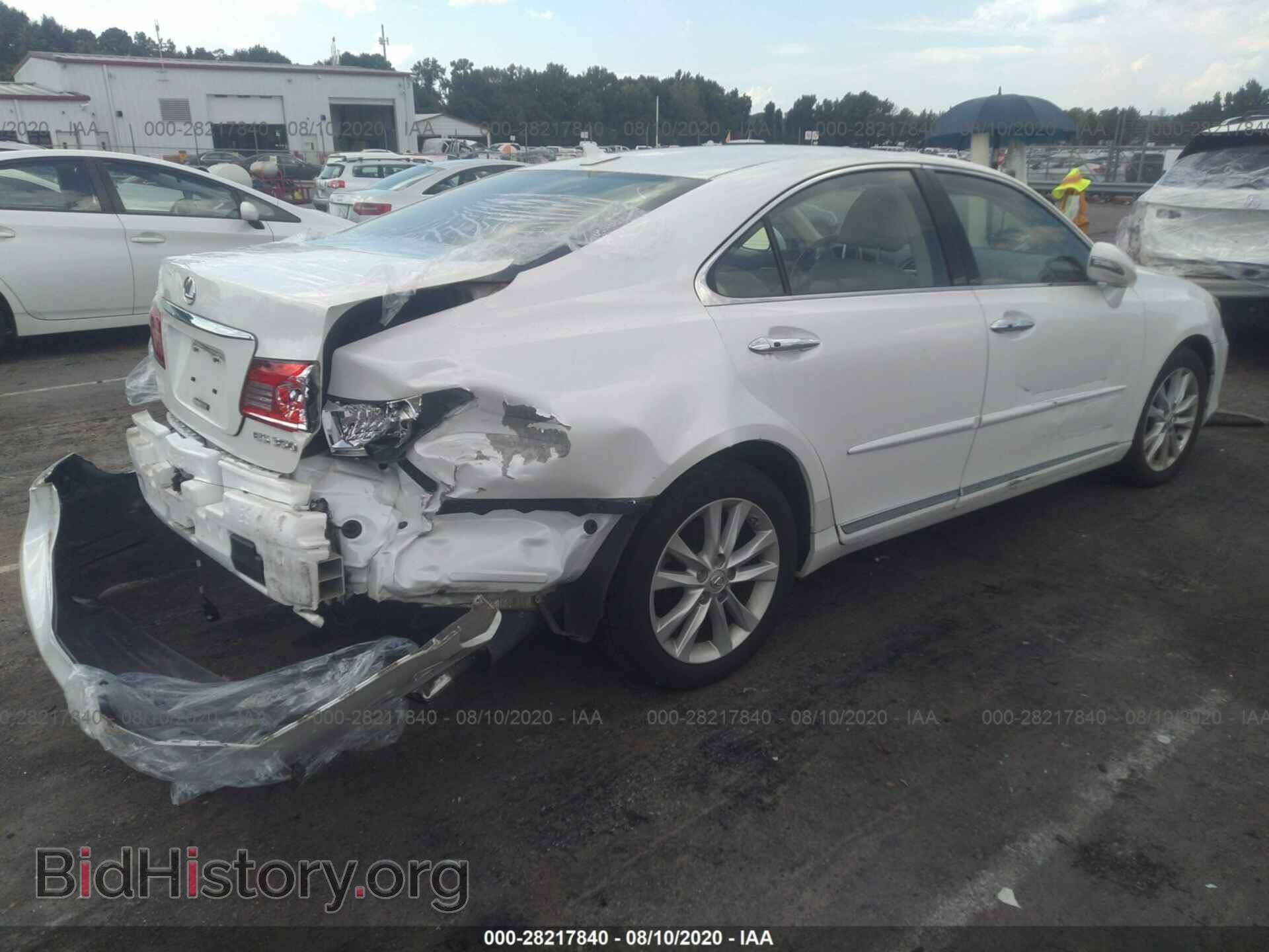 2011 LEXUS ES 350 - VIN: JTHBK1EG4B2453400 - Фото 4