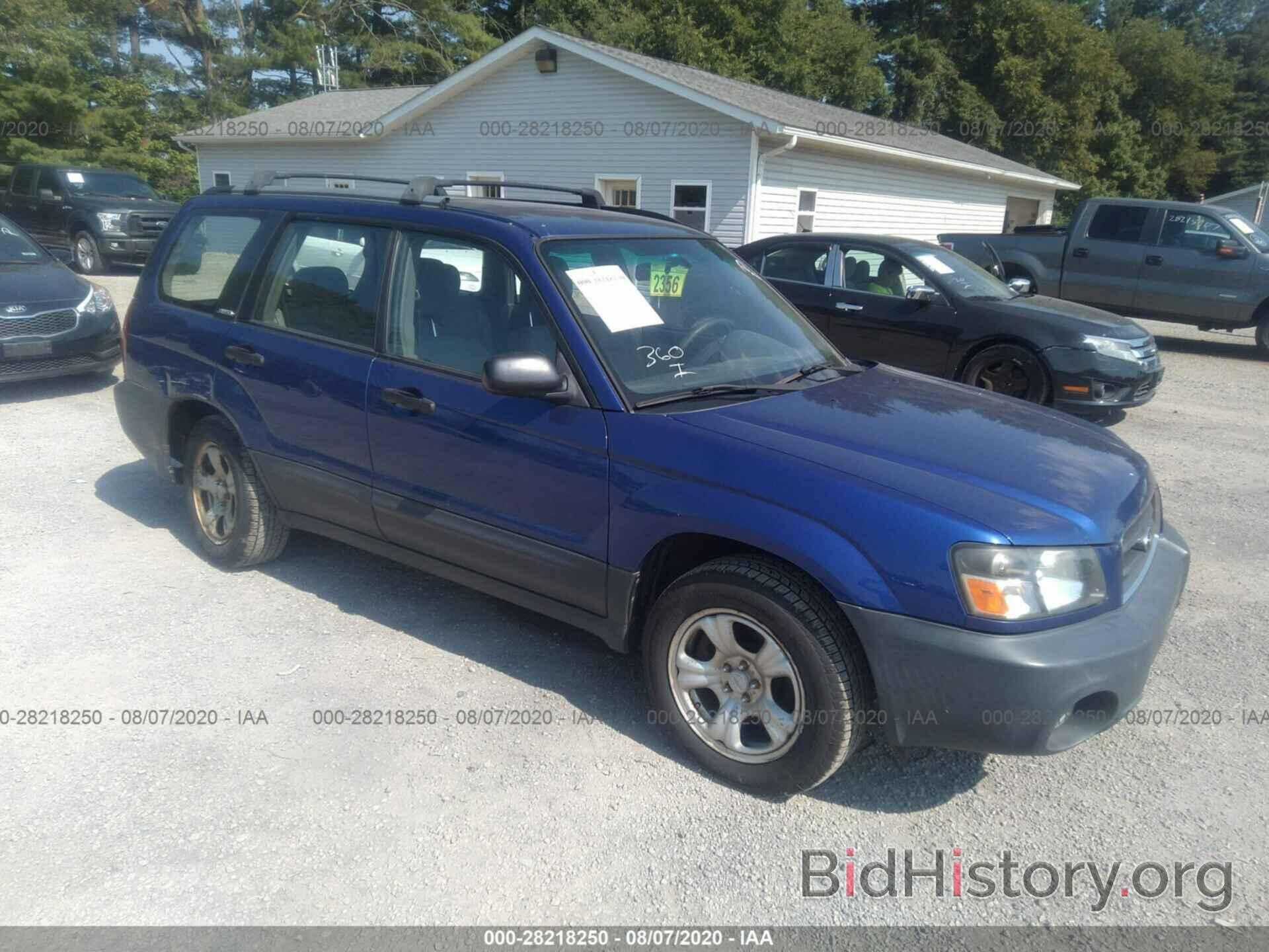 Photo JF1SG636X3H740383 - SUBARU FORESTER 2003