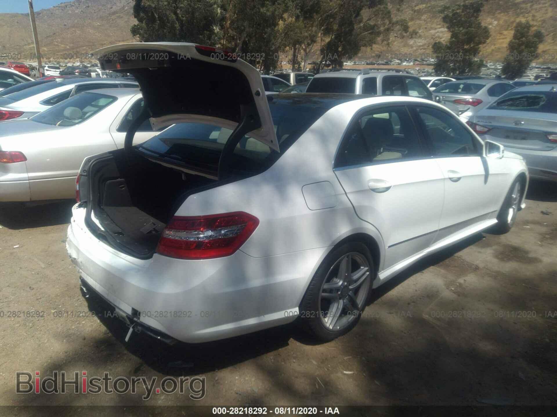 2013 MERCEDES-BENZ E-CLASS - VIN: WDDHF5KB9DA748359 - Фото 4
