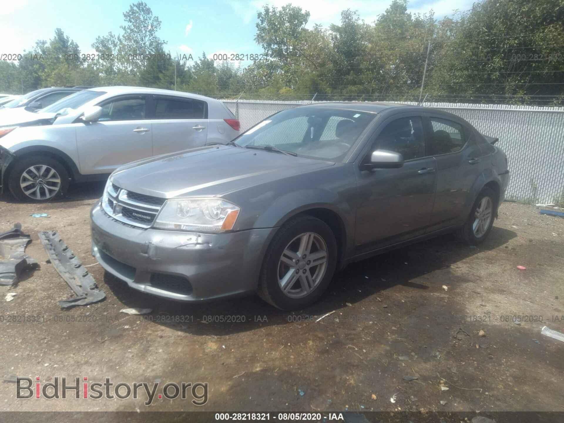 2012 DODGE AVENGER - VIN: 1C3CDZCB5CN183054 - Фото 2