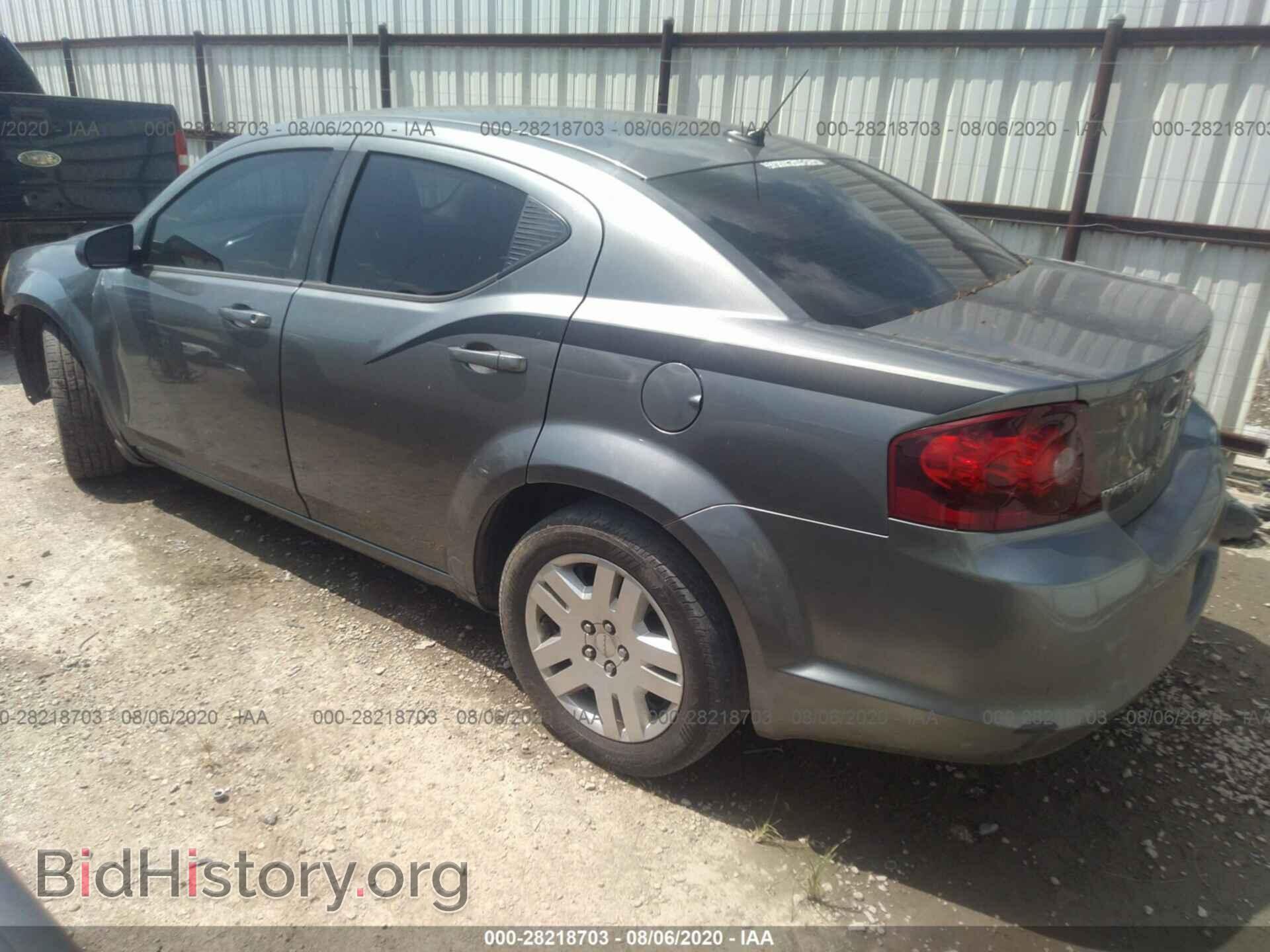 2013 DODGE AVENGER - VIN: 1C3CDZAG9DN752553 - Фото 3