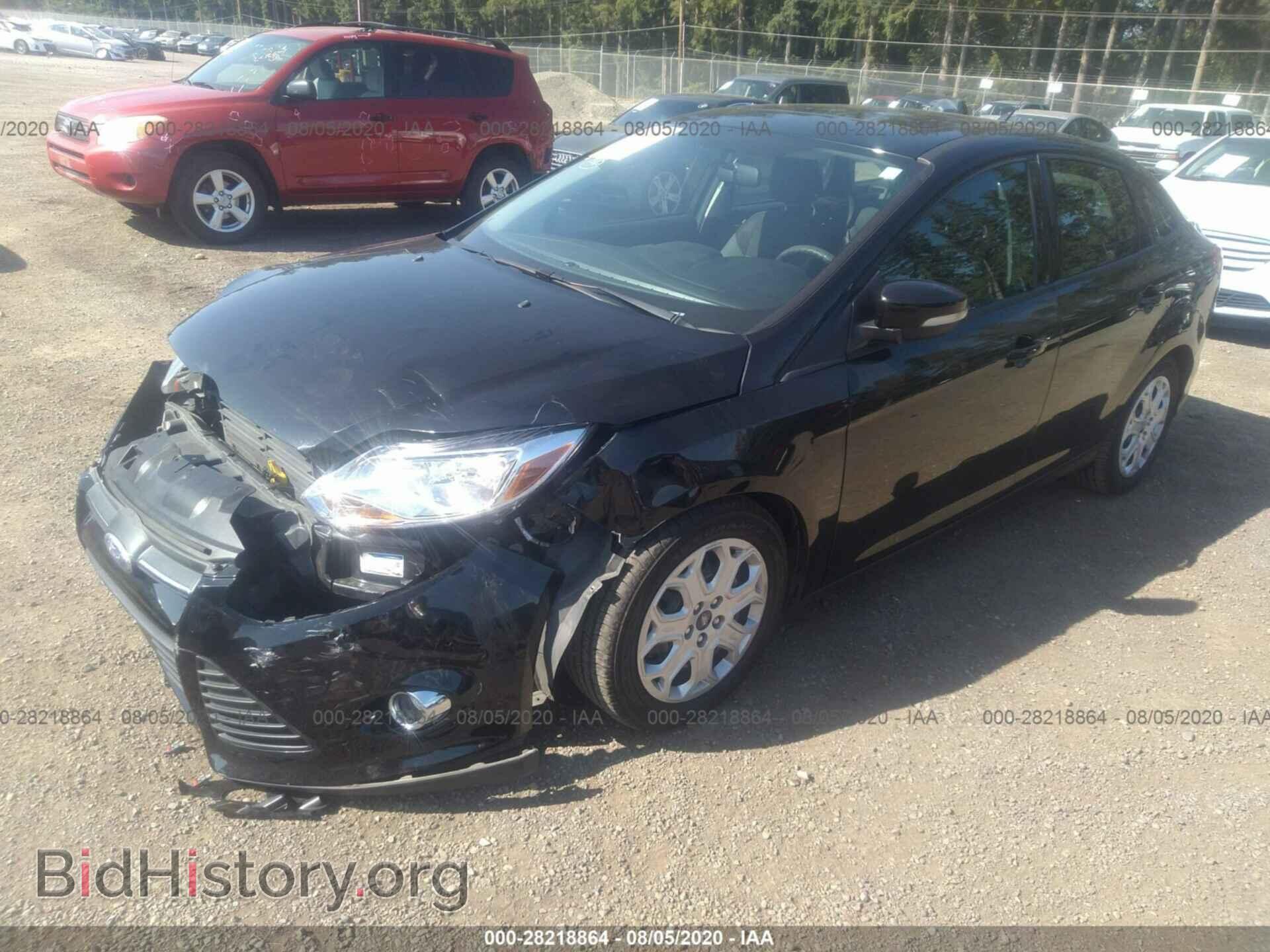 2012 FORD FOCUS - VIN: 1FAHP3F2XCL263095 - Фото 2