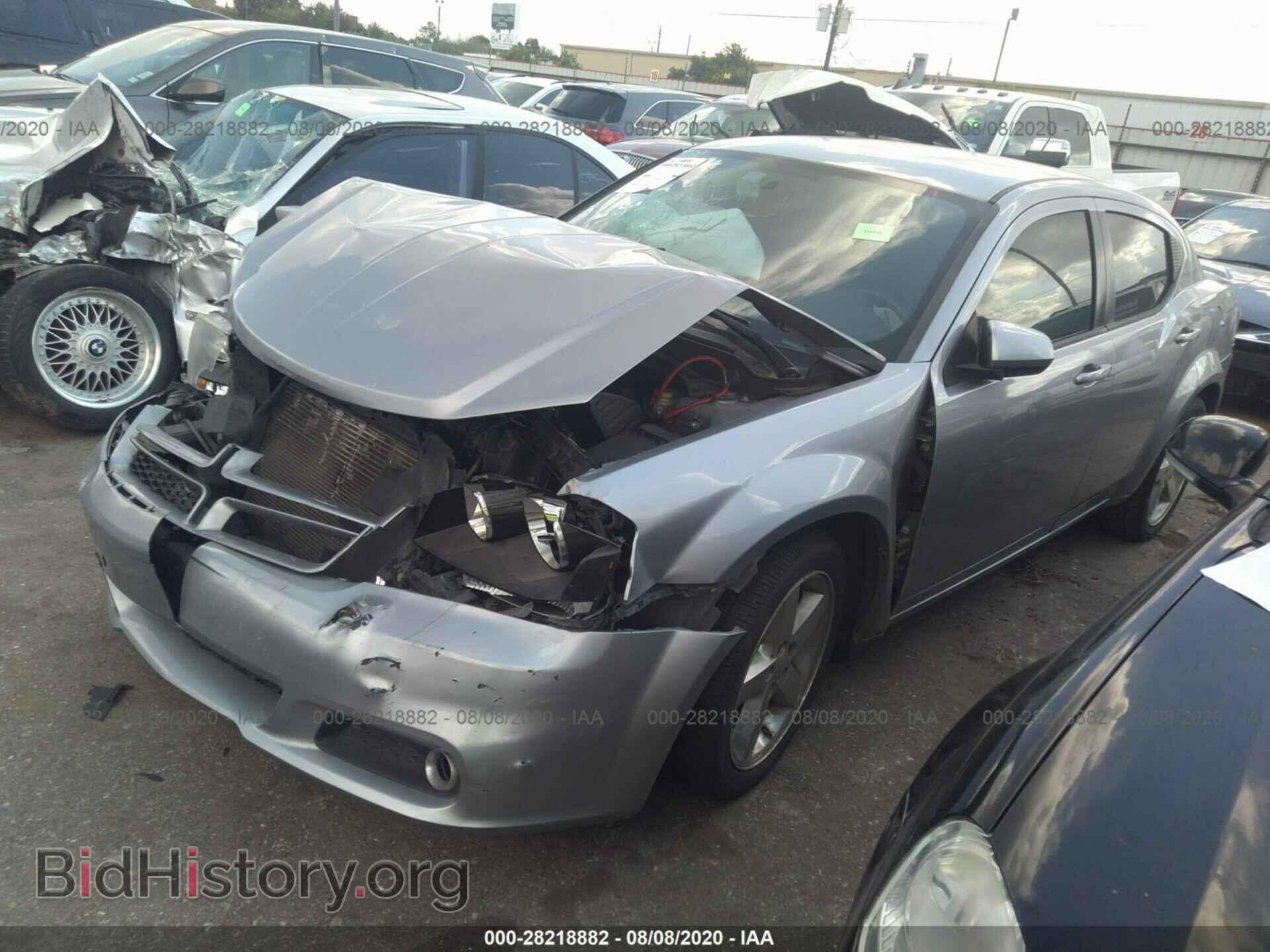 2013 DODGE AVENGER - VIN: 1C3CDZCB3DN557372 - Фото 2