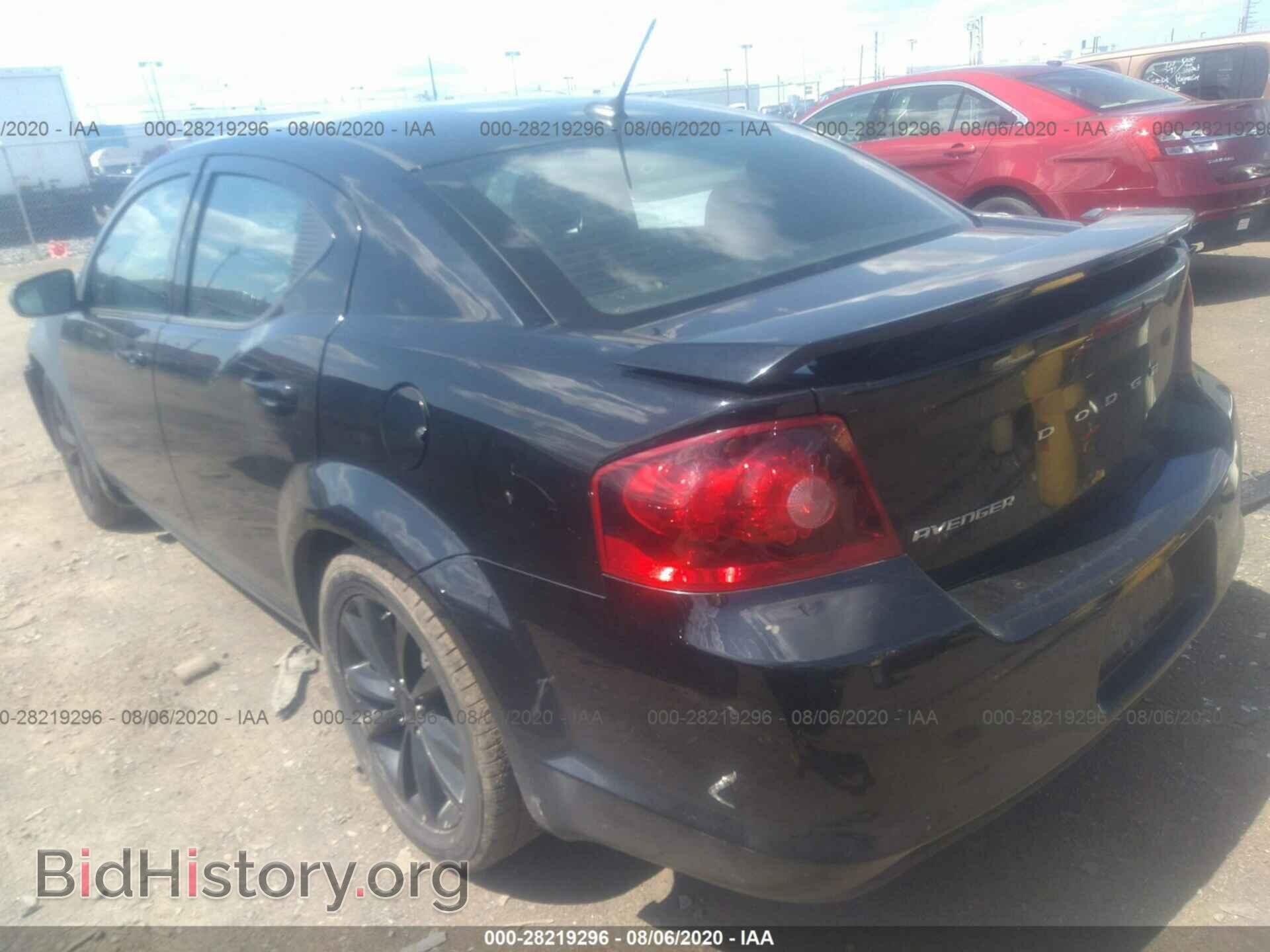 2013 DODGE AVENGER - VIN: 1C3CDZCB9DN620023 - Фото 3