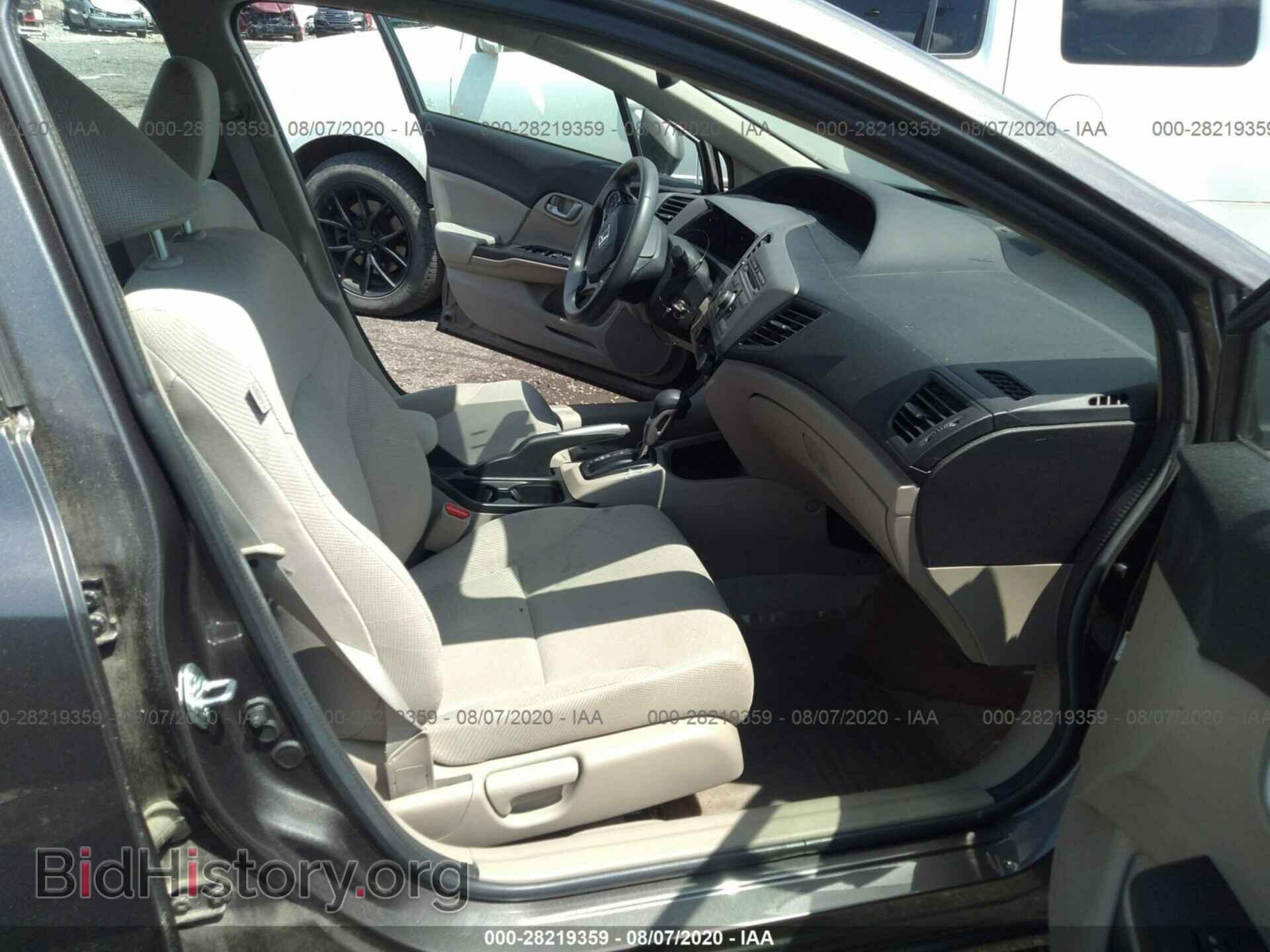 2012 HONDA CIVIC SDN - VIN: 19XFB2F52CE084577 - Фото 5