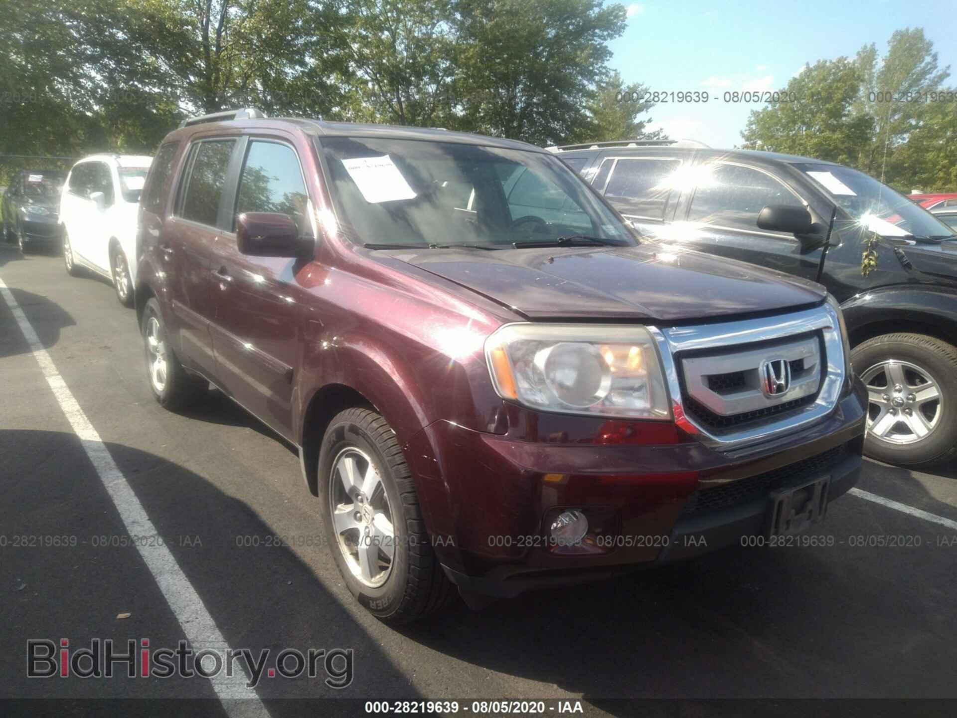 Photo 5FNYF48699B026709 - HONDA PILOT 2009