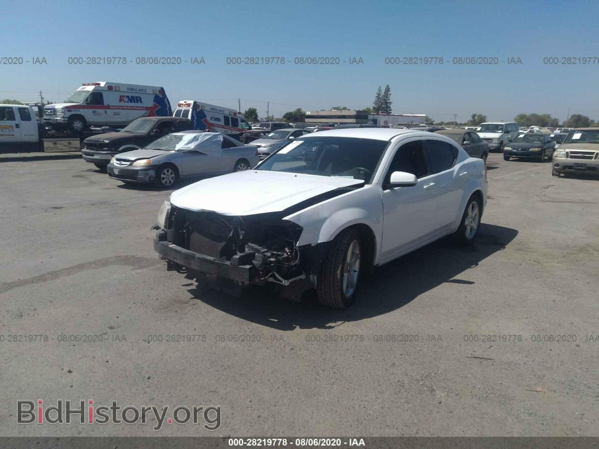 2013 DODGE AVENGER - VIN: 1C3CDZAB3DN537464 - Фото 2