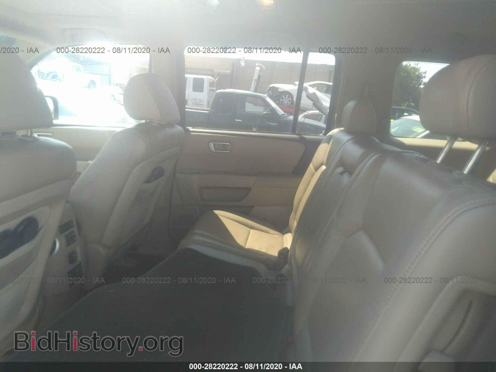 2011 HONDA PILOT - VIN: 5FNYF4H9XBB078303 - Фото 8