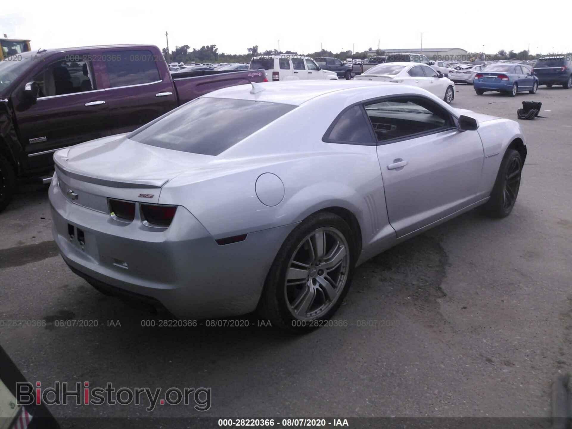 2012 CHEVROLET CAMARO - VIN: 2G1FT1EW9C9164659 - Фото 4