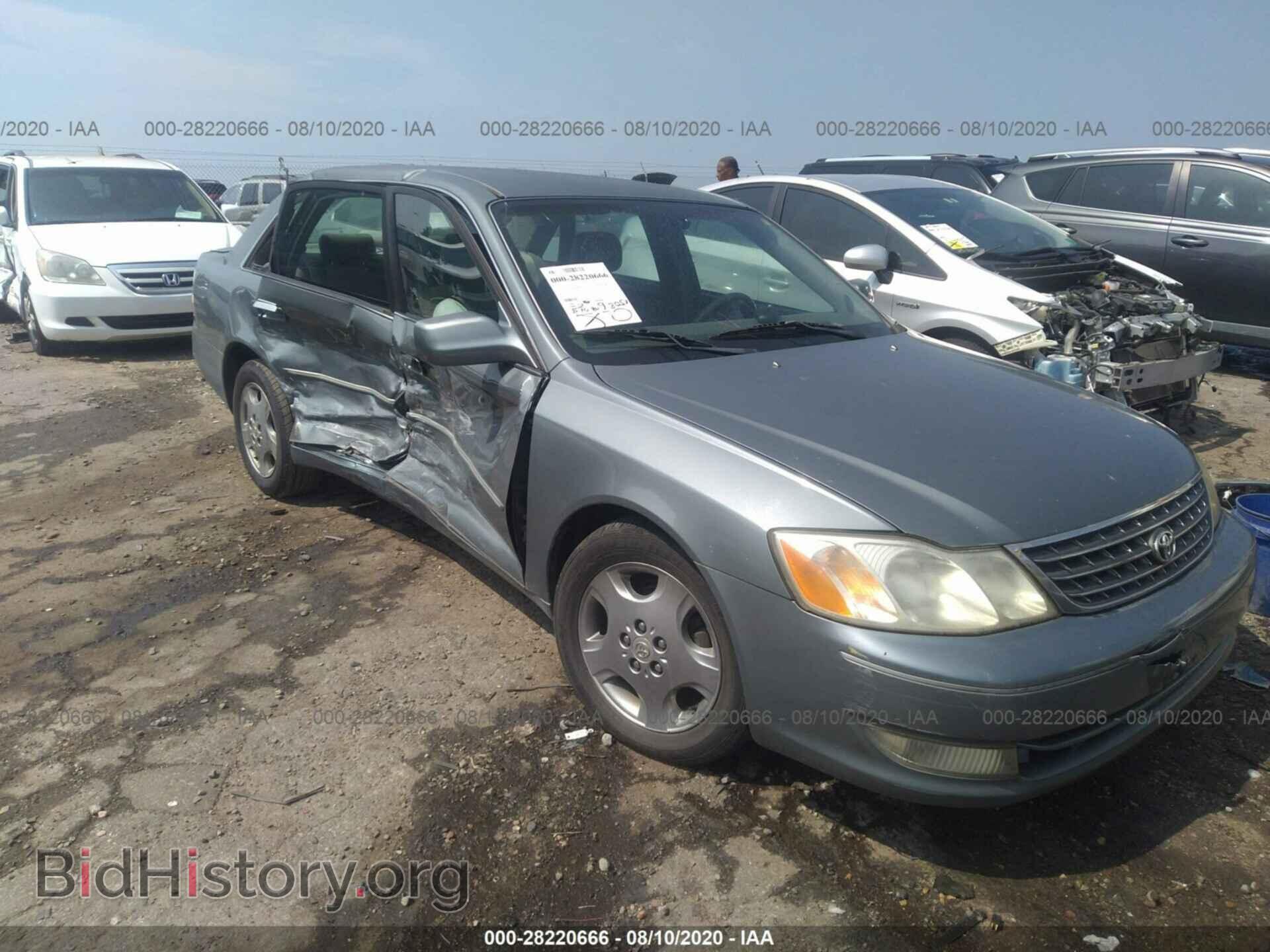 Photo 4T1BF28B43U309567 - TOYOTA AVALON 2003