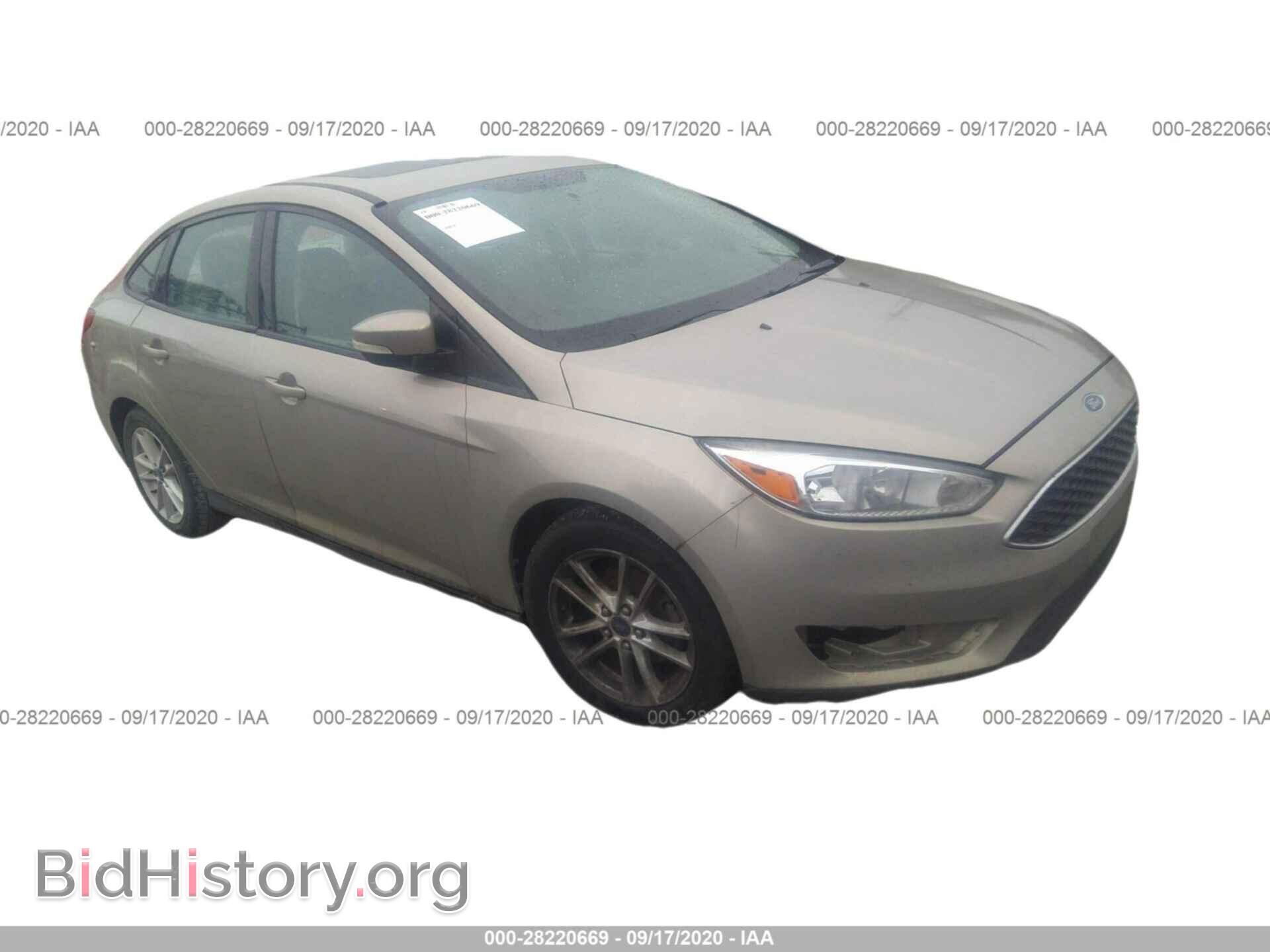 Photo 1FADP3F23GL201428 - FORD FOCUS 2016