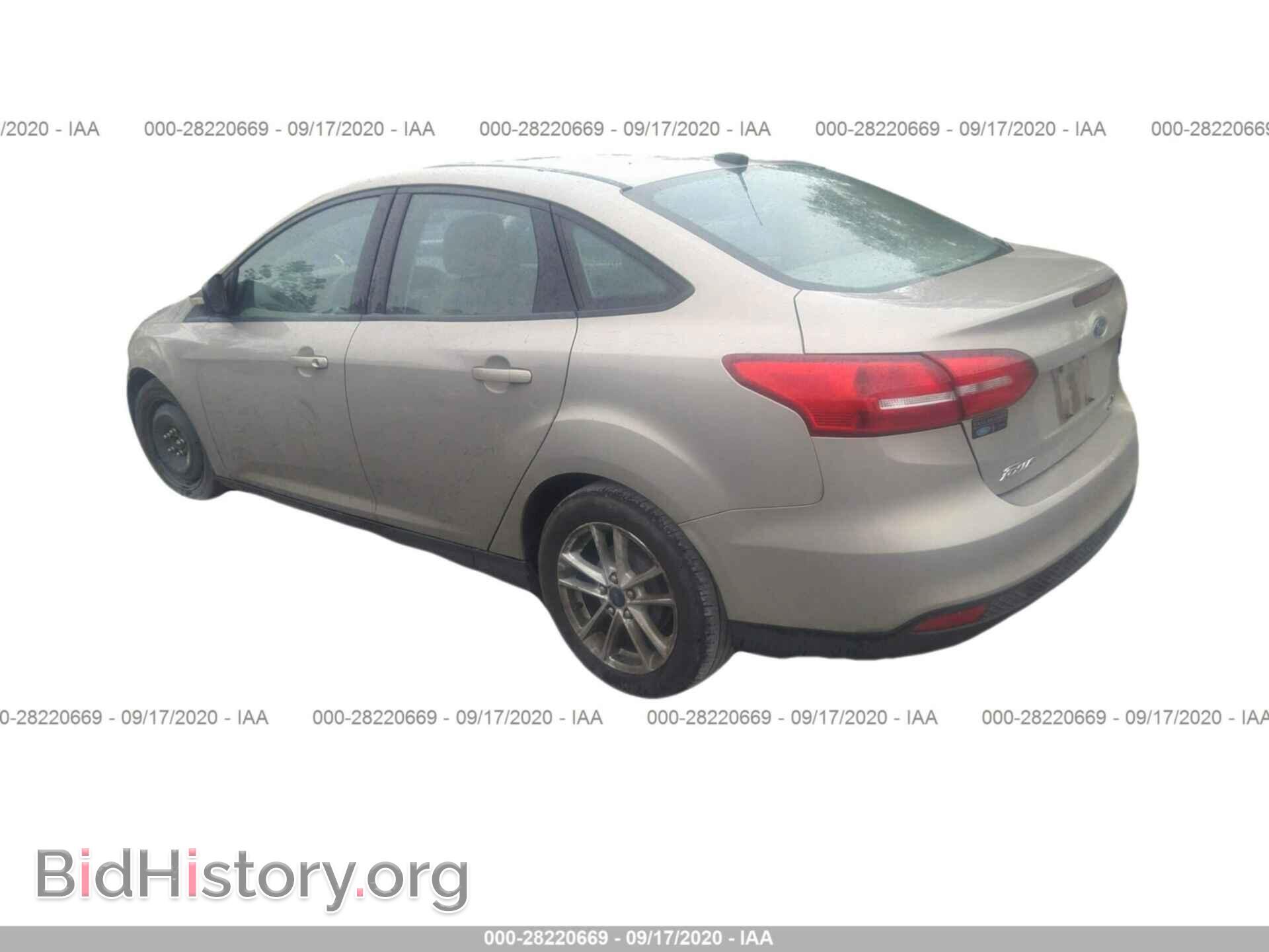 2016 FORD FOCUS - VIN: 1FADP3F23GL201428 - Photo 3