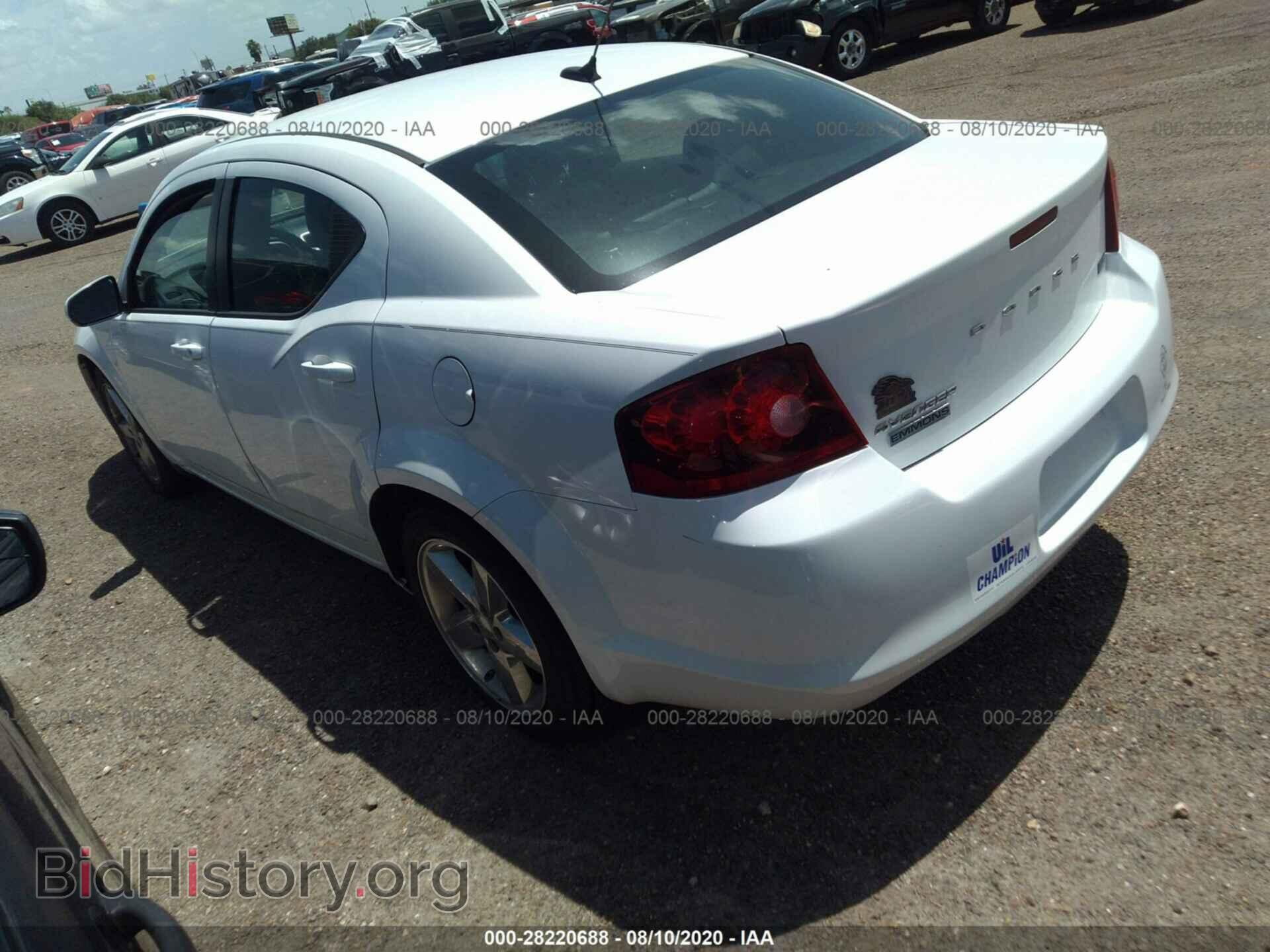 2011 DODGE AVENGER - VIN: 1B3BD2FG9BN599663 - Фото 3