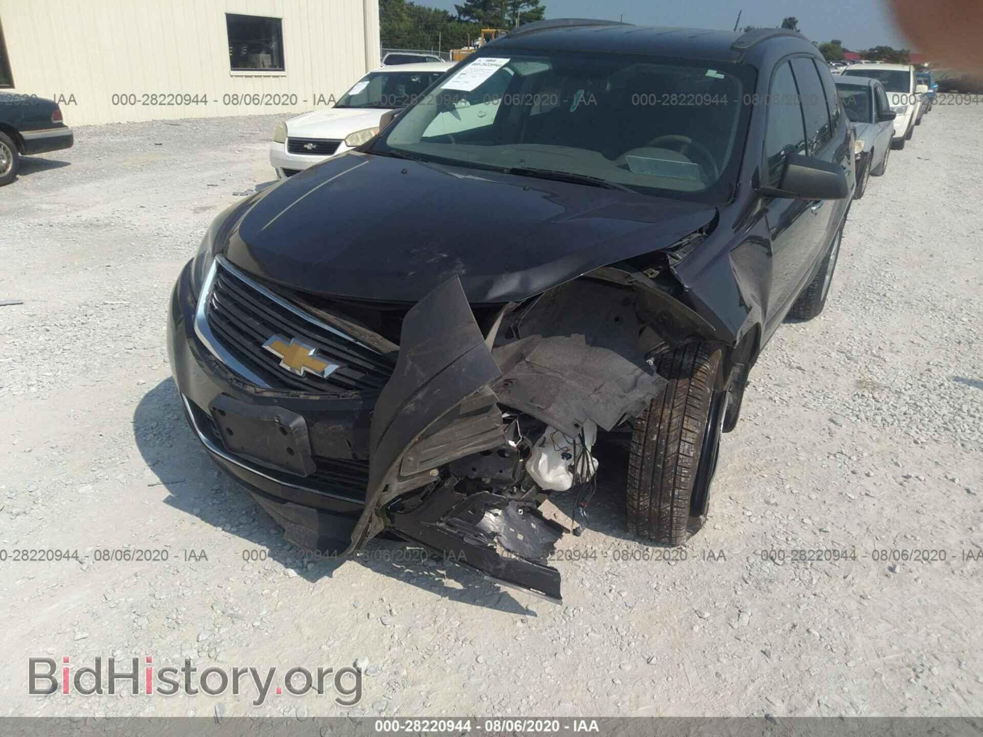 2014 CHEVROLET TRAVERSE - VIN: 1GNKRFED8EJ204695 - Фото 2