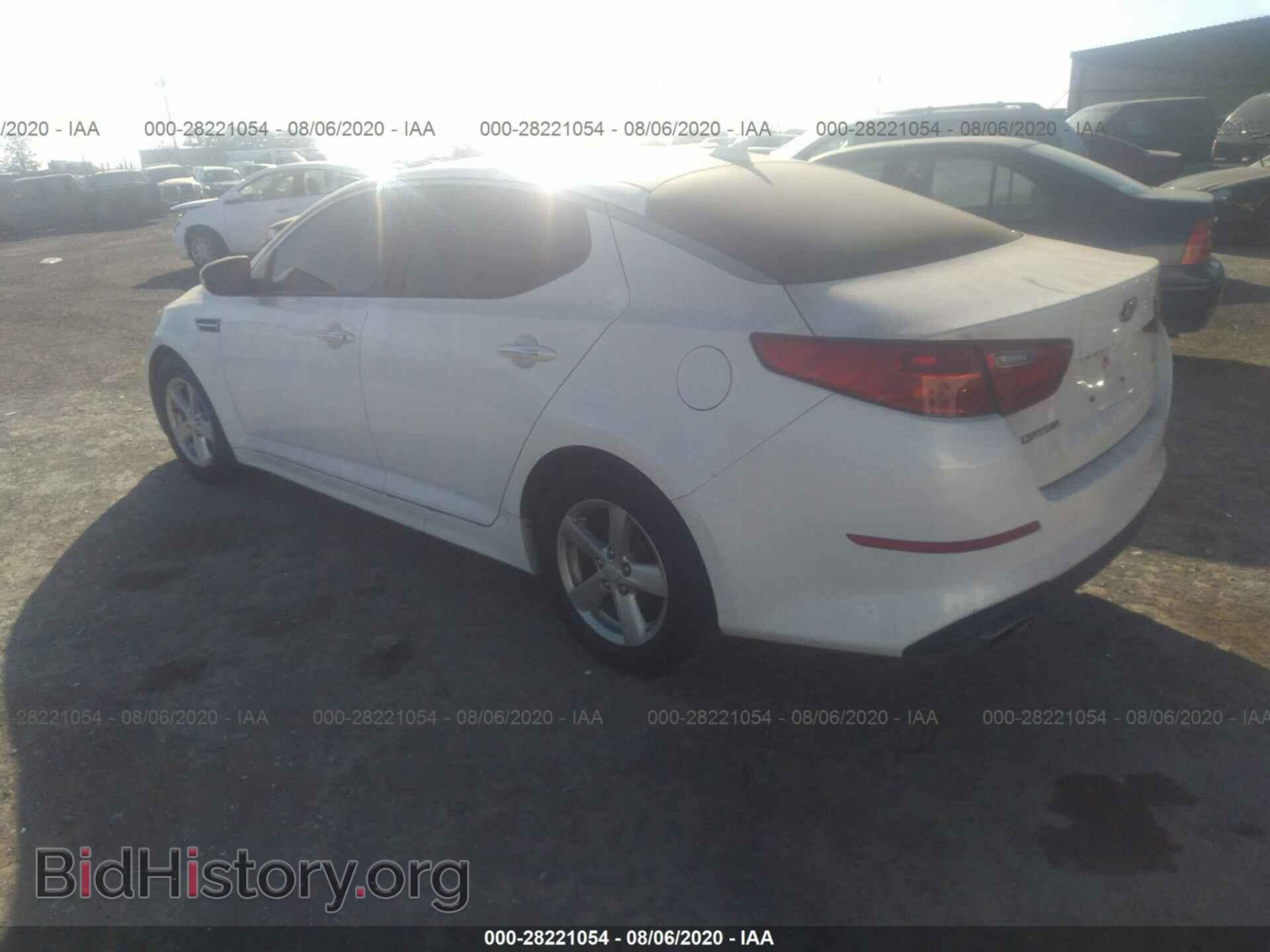 2015 KIA OPTIMA - VIN: KNAGM4A71F5556302 - Фото 3