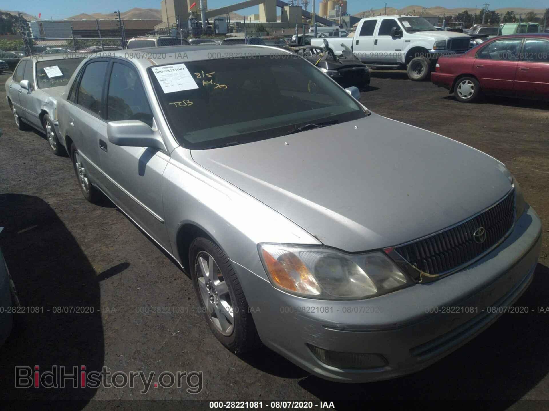 Photo 4T1BF28B62U241285 - TOYOTA AVALON 2002