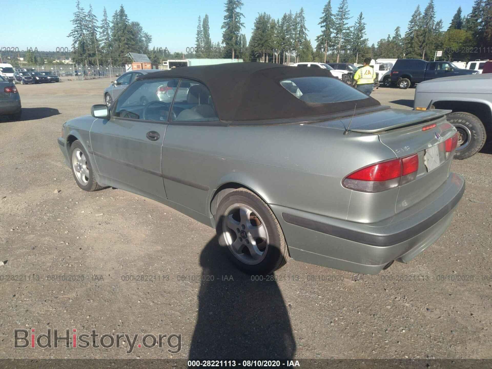 2001 SAAB 9-3 - VIN: YS3DF78K617016168 - Фото 3