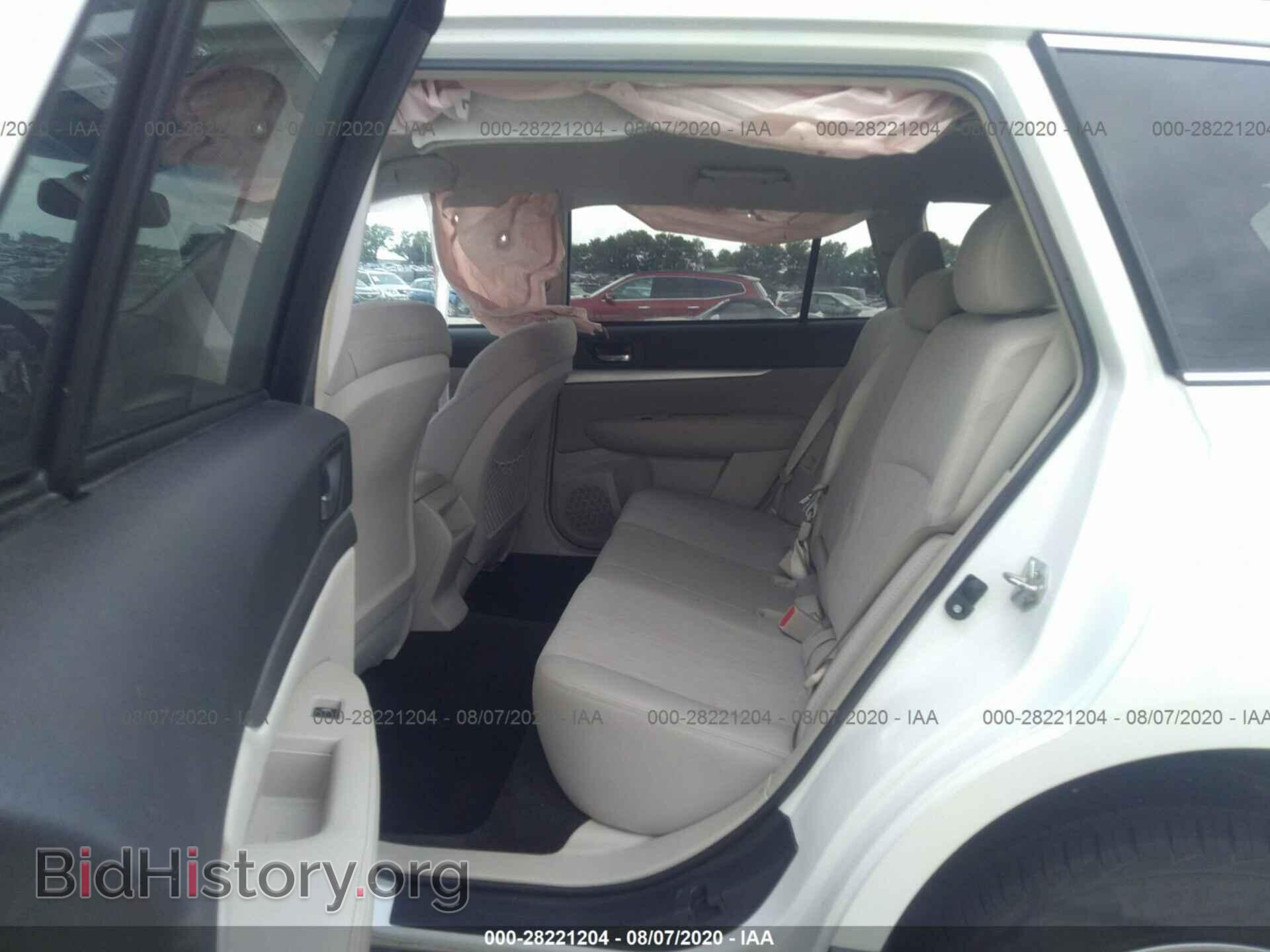 2014 SUBARU OUTBACK - VIN: 4S4BRCCC0E3259756 - Фото 8