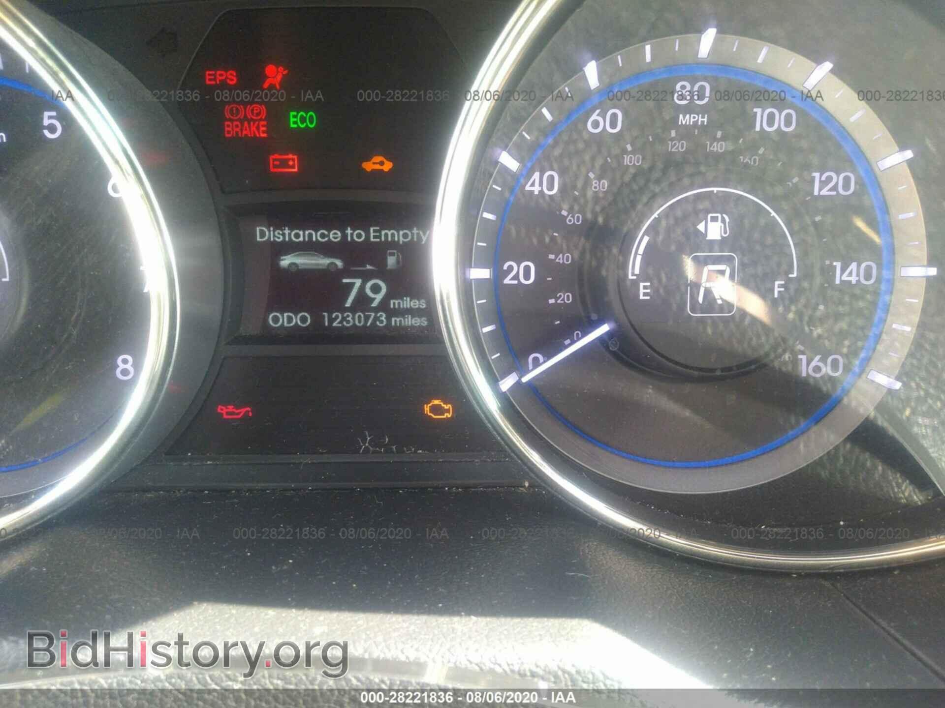 2012 HYUNDAI SONATA - VIN: 5NPEC4AC9CH398894 - Фото 7