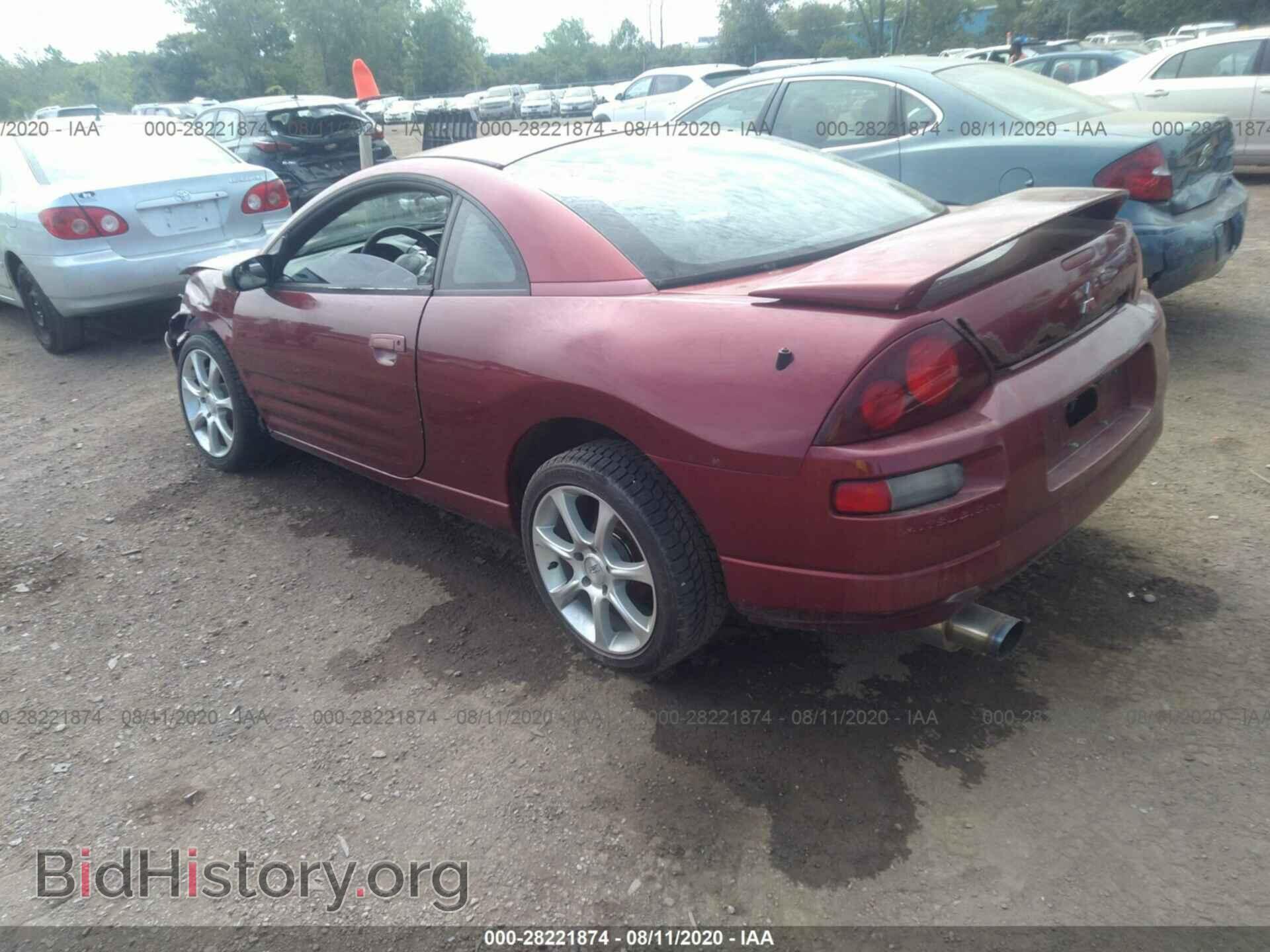 2001 MITSUBISHI ECLIPSE - VIN: 4A3AC34G11E201525 - Фото 3
