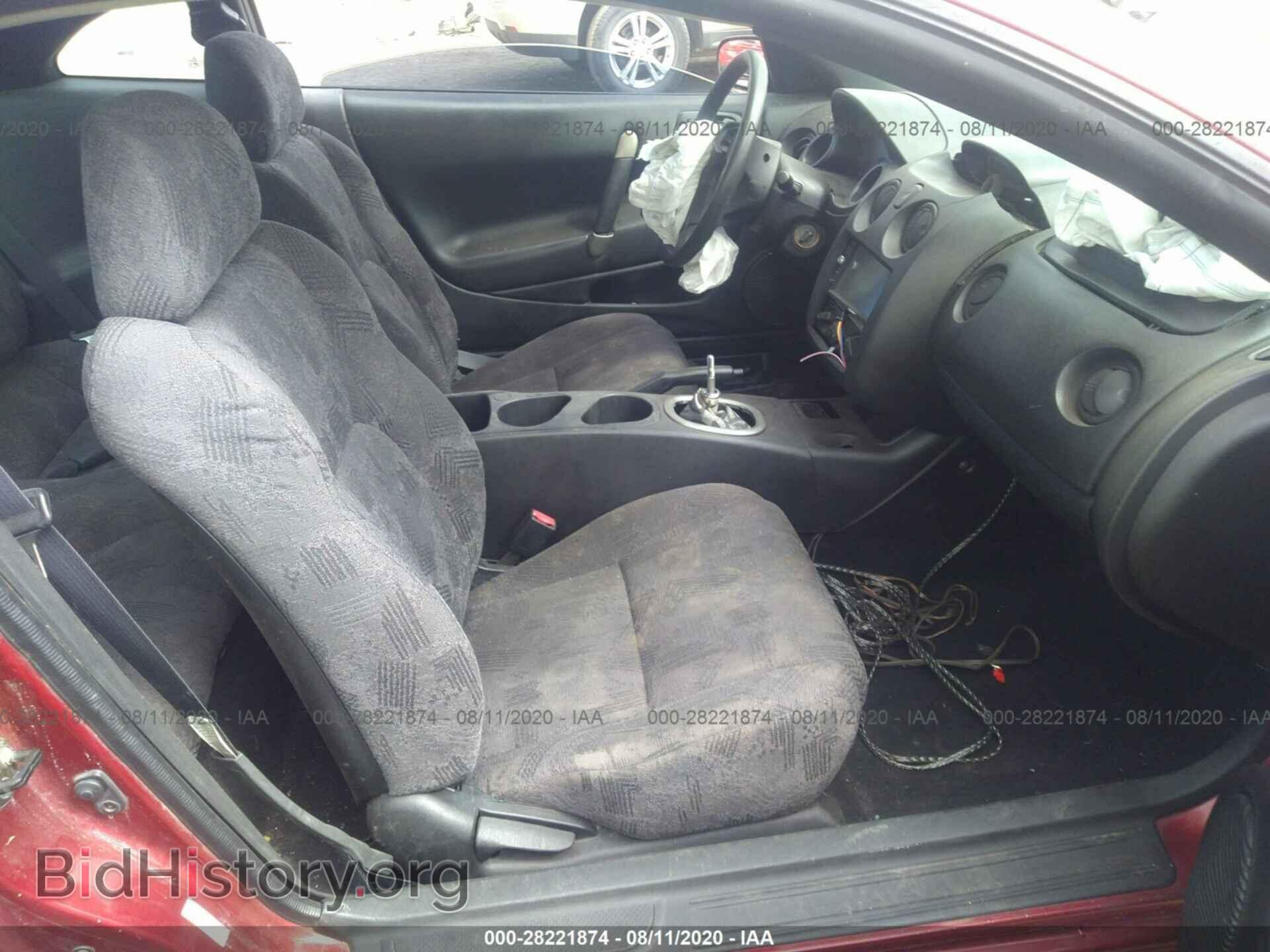 2001 MITSUBISHI ECLIPSE - VIN: 4A3AC34G11E201525 - Фото 5