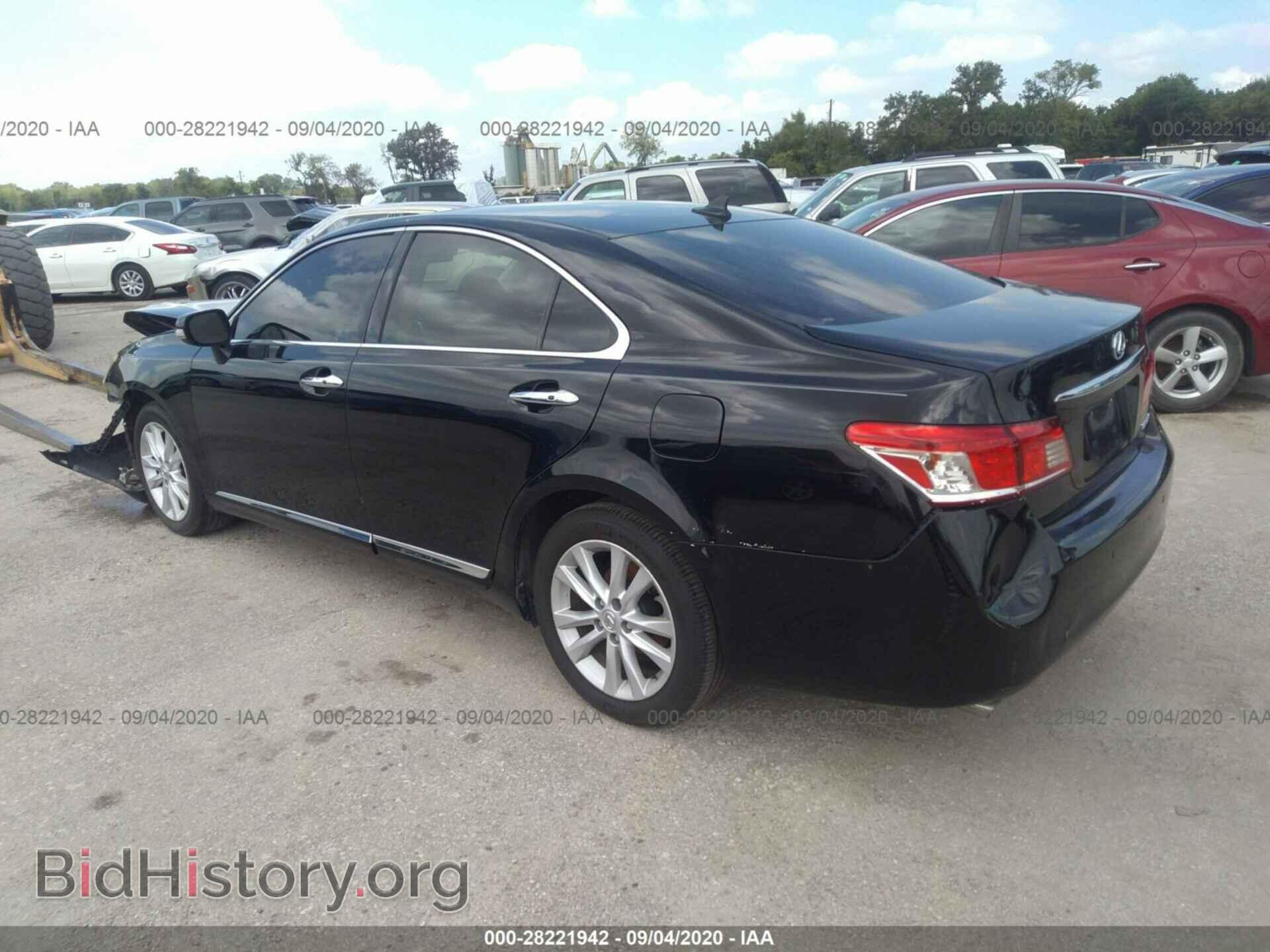 2011 LEXUS ES 350 - VIN: JTHBK1EG0B2462501 - Фото 3