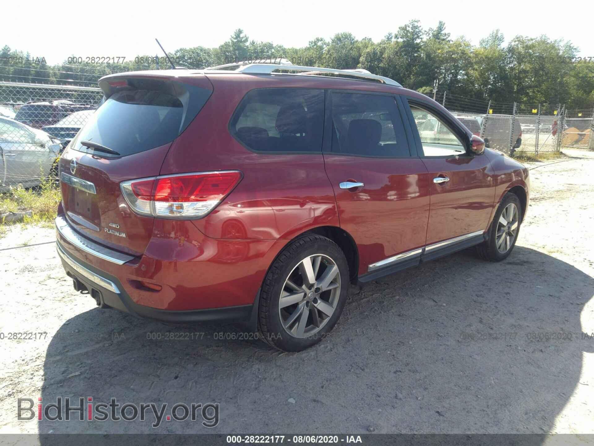 2014 NISSAN PATHFINDER - VIN: 5N1AR2MM4EC722656 - Фото 4