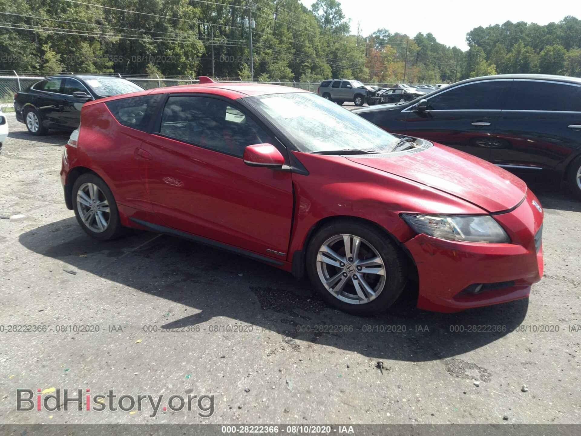 Фотография JHMZF1D69BS005729 - HONDA CR-Z 2011