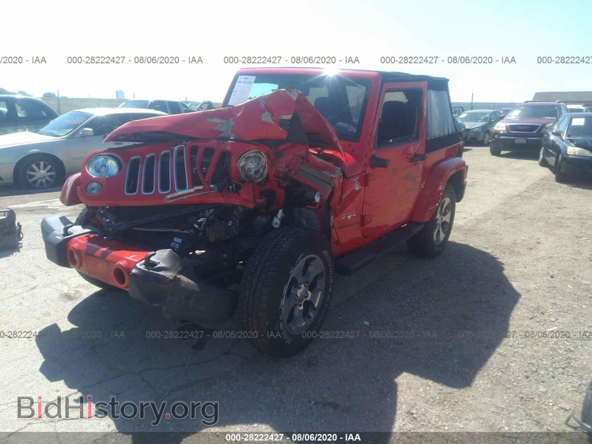 2016 JEEP WRANGLER - VIN: 1C4AJWBG2GL150912 - Фото 2