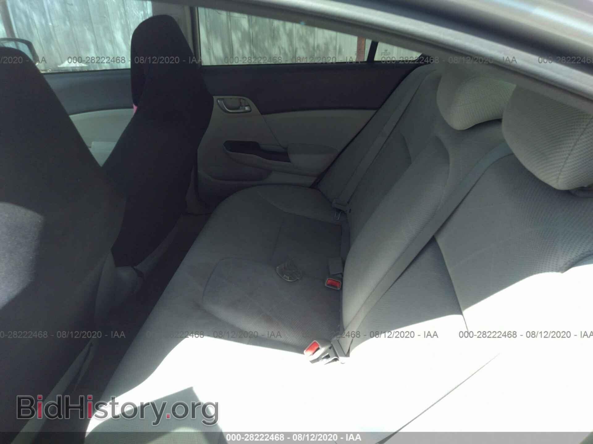 2012 HONDA CIVIC SDN - VIN: 19XFB2F53CE031502 - Фото 8