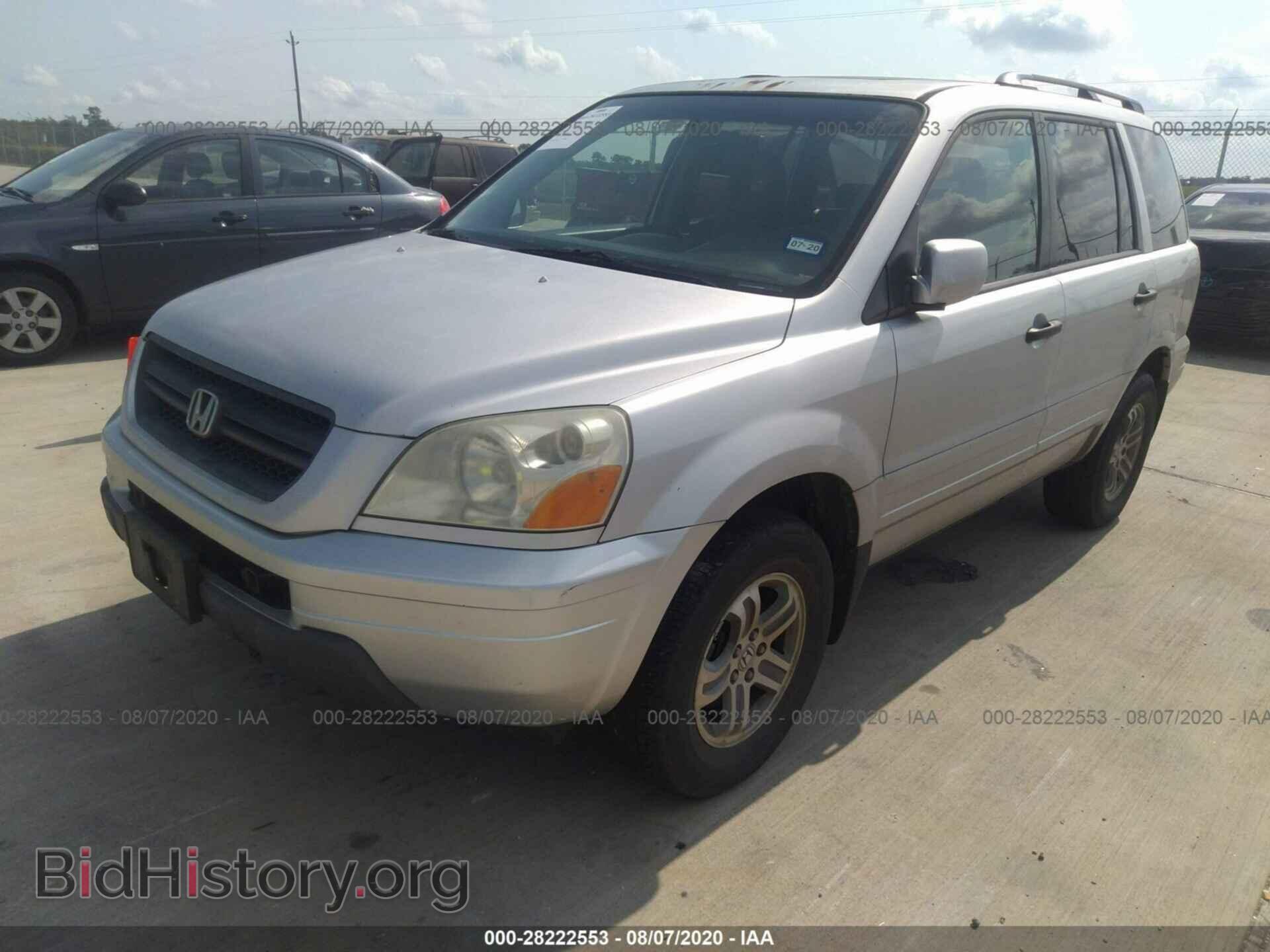 2005 HONDA PILOT - VIN: 5FNYF18565B024190 - Фото 2
