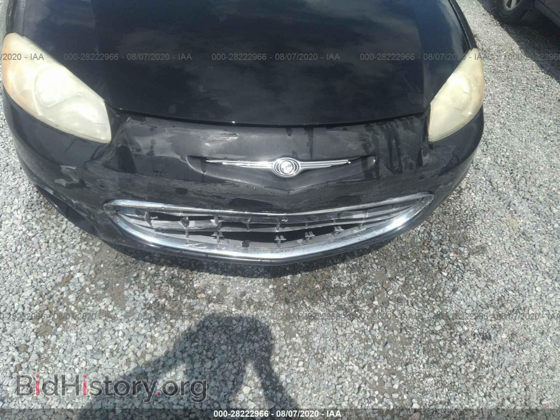 2002 CHRYSLER SEBRING - VIN: 1C3EL45X52N261676 - Фото 6