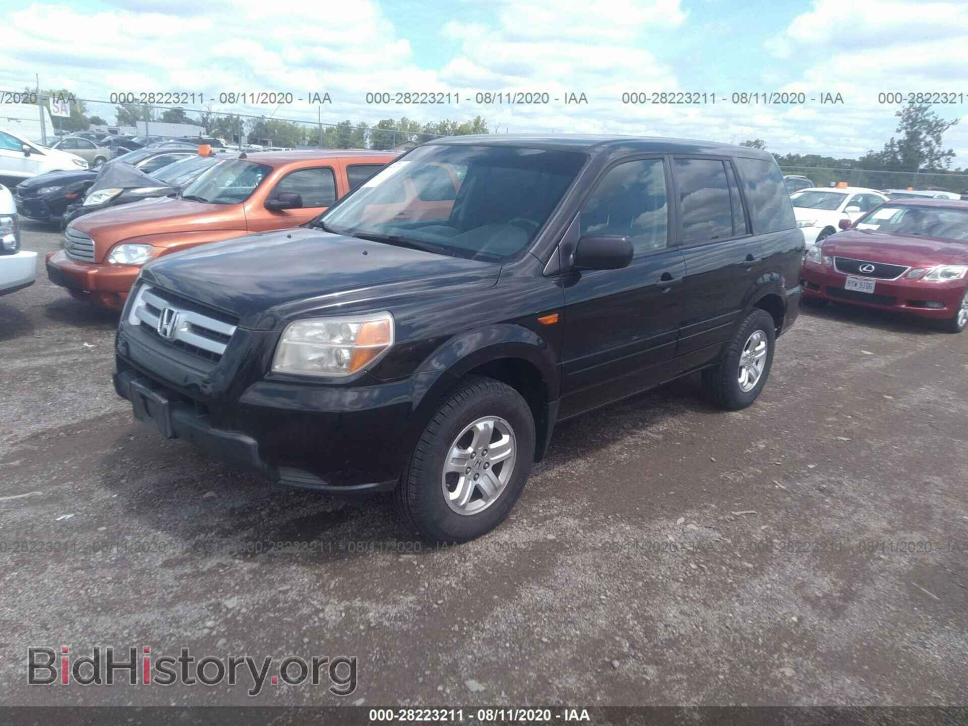 2007 HONDA PILOT - VIN: 5FNYF181X7B021907 - Фото 2