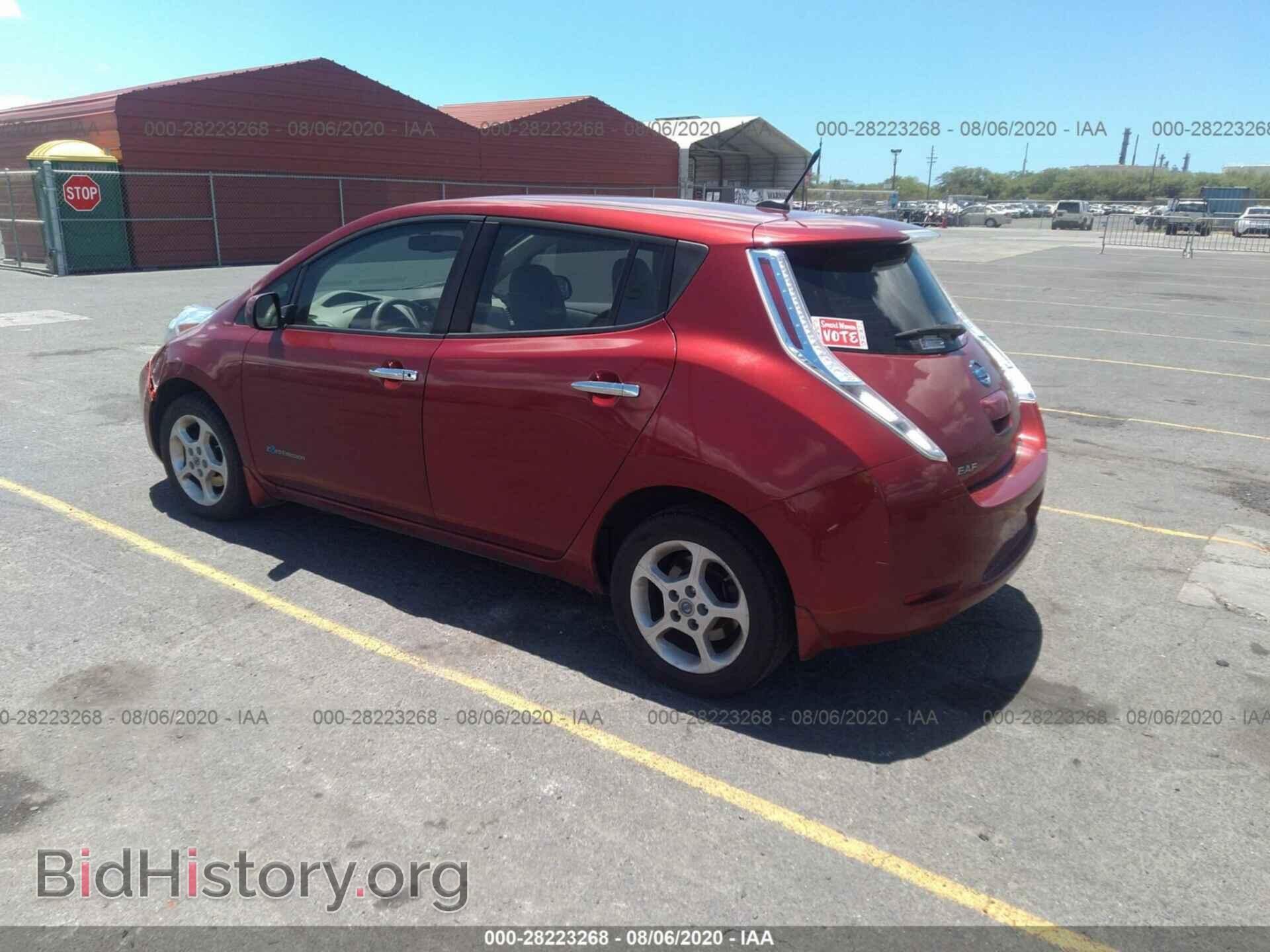 2013 NISSAN LEAF - VIN: 1N4AZ0CP4DC403234 - Фото 3