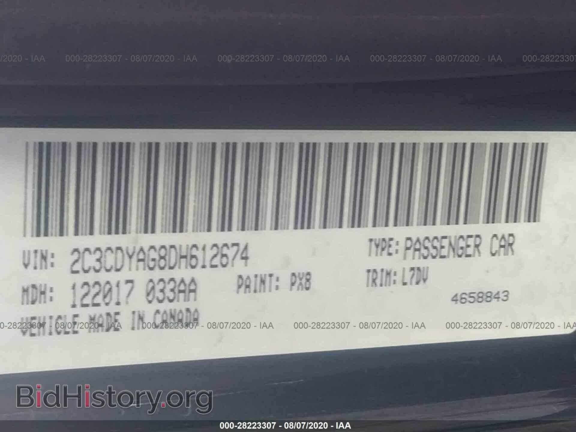 2013 DODGE CHALLENGER - VIN: 2C3CDYAG8DH612674 - Фото 9