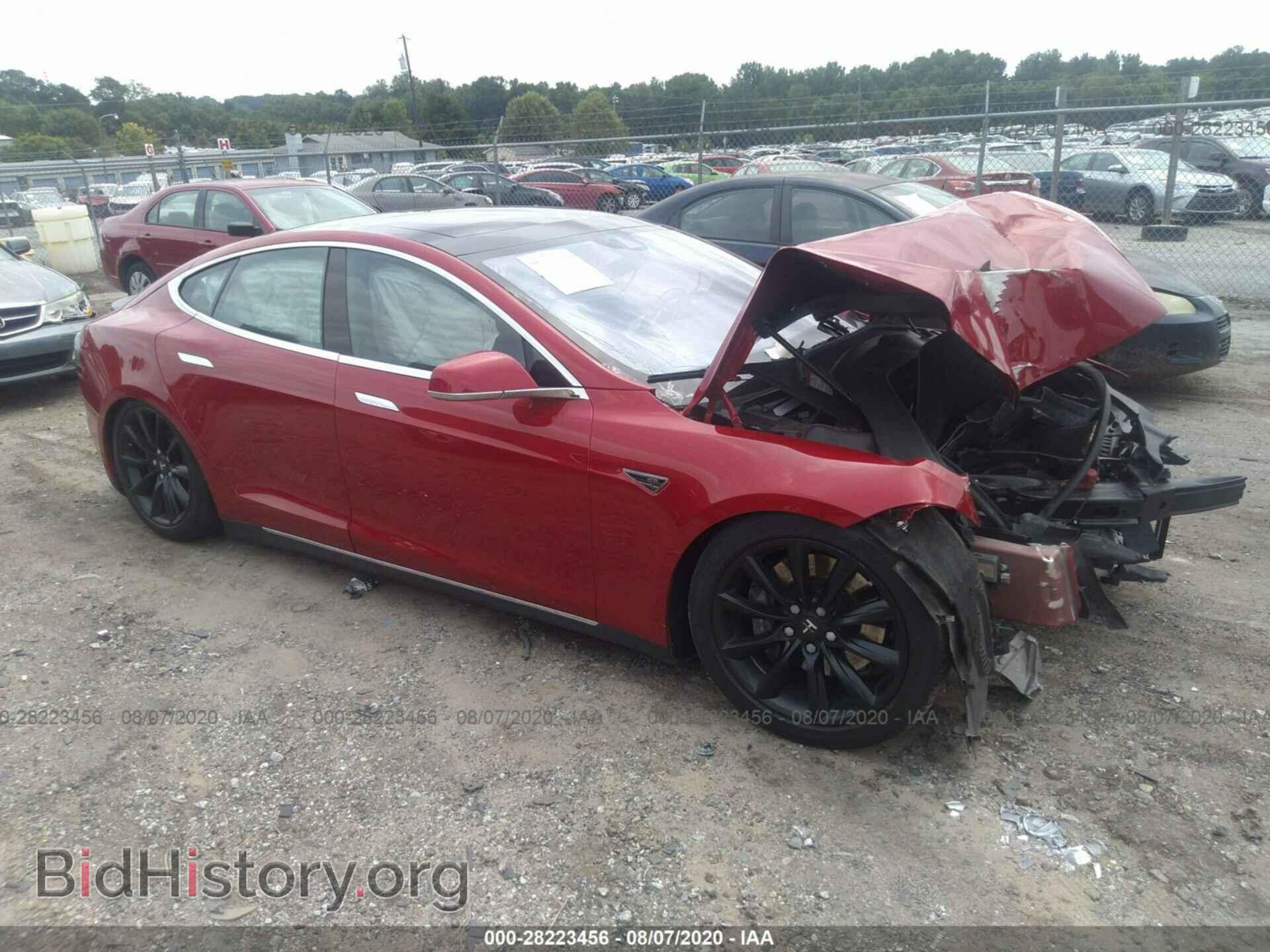 Photo 5YJSA1S20FF091582 - TESLA MODEL S 2015